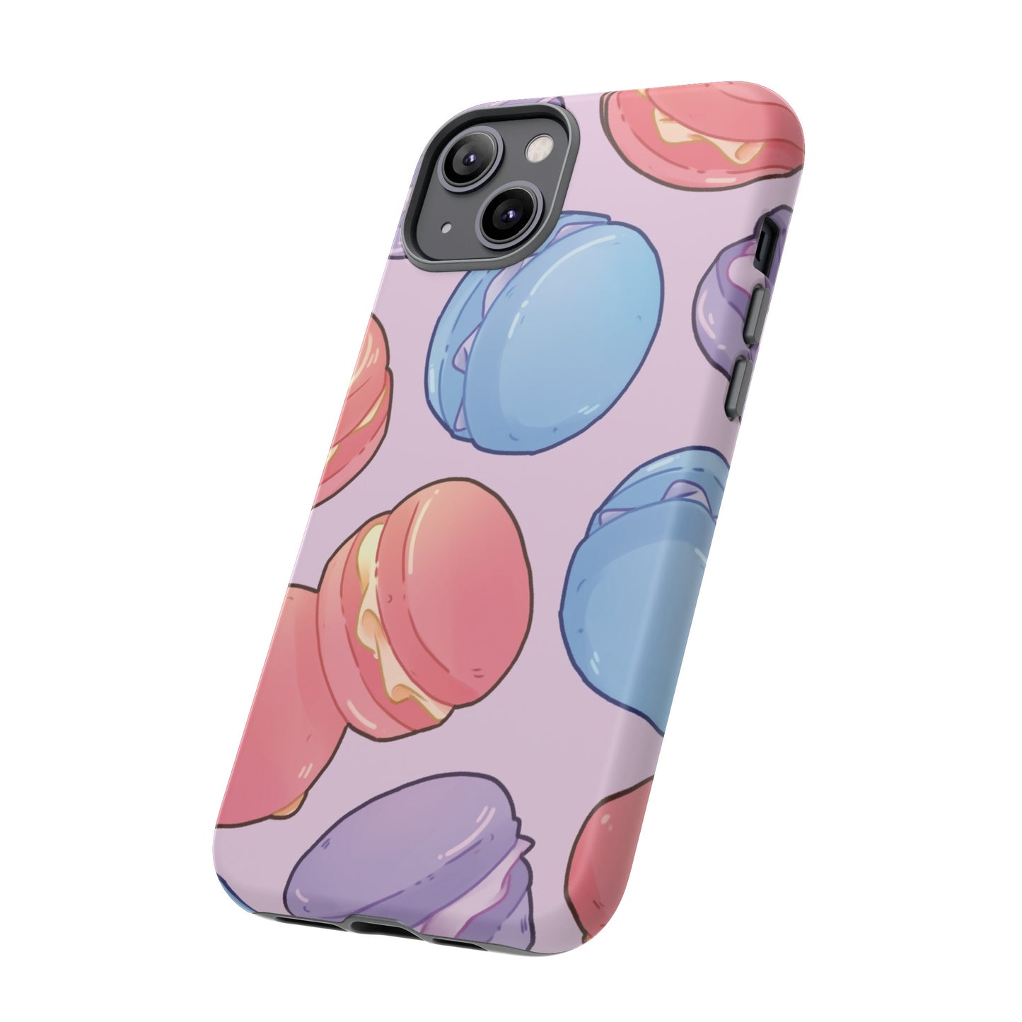 Macaron Wallpaper Phone Case | iPhone 15 Plus/ Pro, 14, 13, 12| Google Pixel 7, Pro, 5| Samsung Galaxy S23 All Major Phone Models