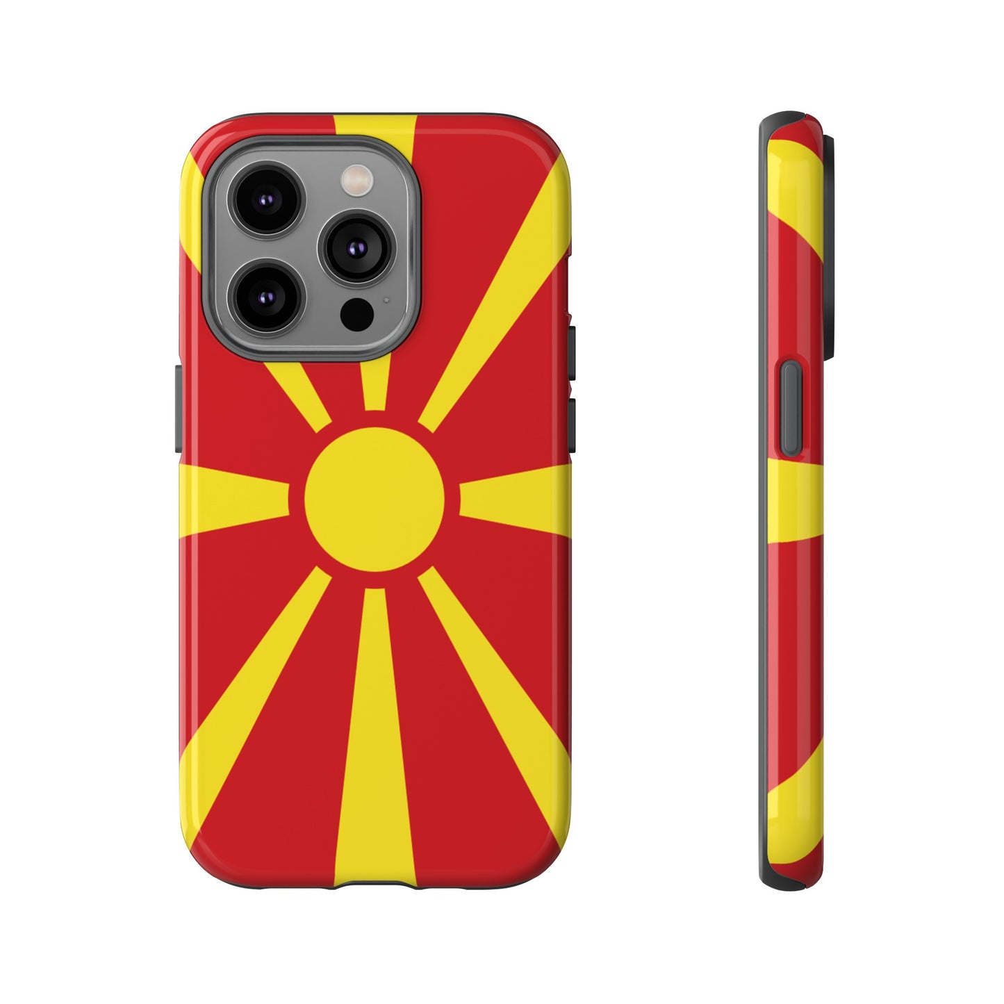 Macedonia Flag Phone Case | iPhone 15 Plus/ Pro, 14, 13, 12| Google Pixel 7, Pro, 5| Samsung Galaxy S23 All Major Phone Models