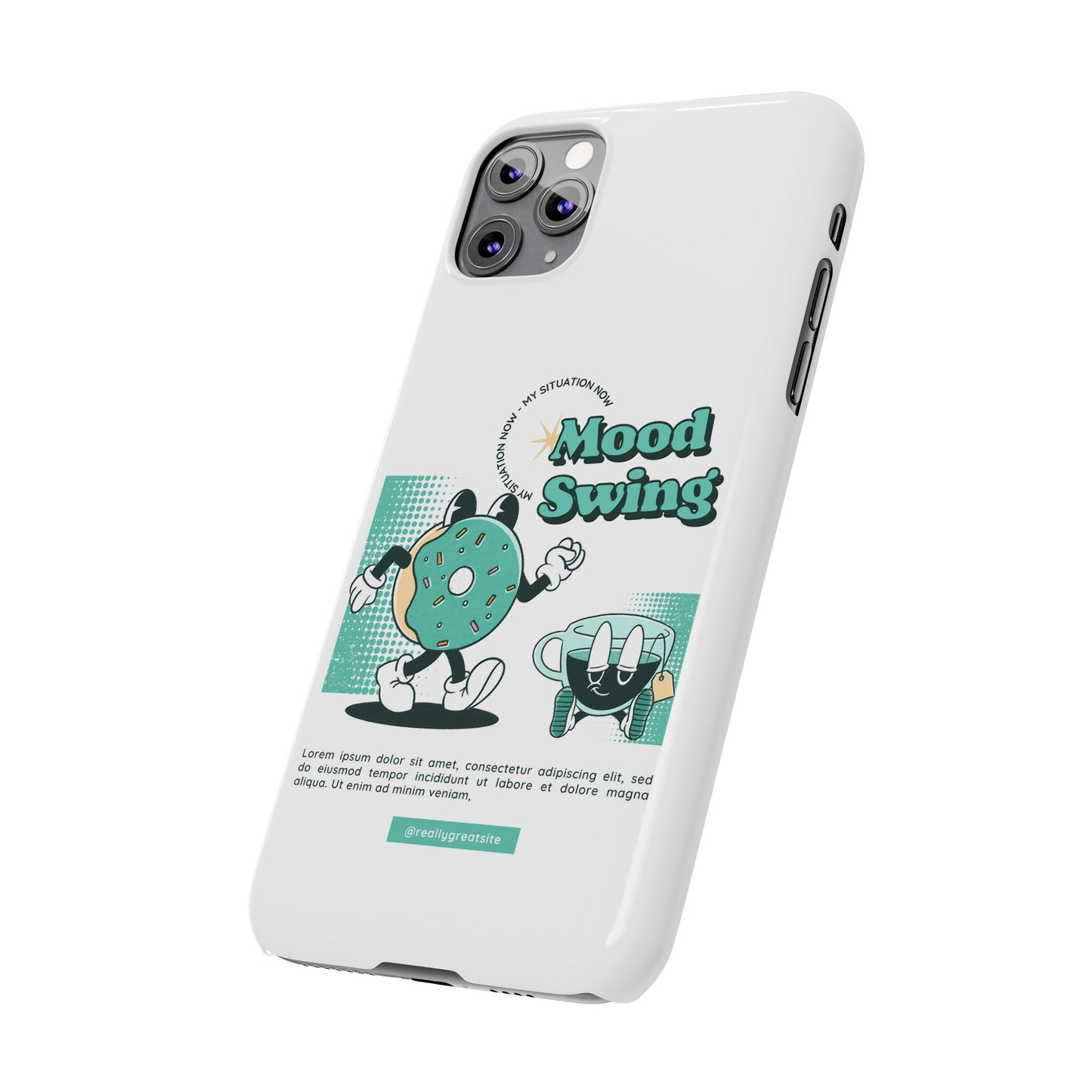 Mood Swing Phone Case | iPhone 15 Plus/ Pro, 14, 13, 12|