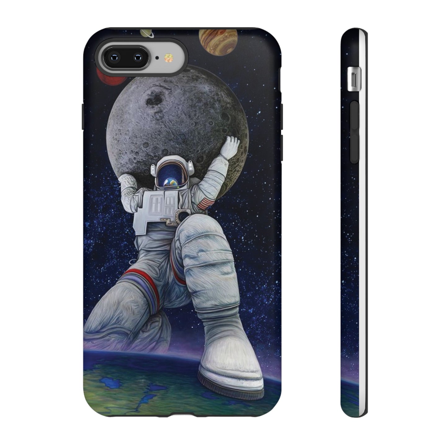 Astronaut Holding The Moon Phone Case | iPhone 15 Plus/ Pro, 14, 13, 12| Google Pixel 7, Pro, 5| Samsung Galaxy S23 All Major Phone Models