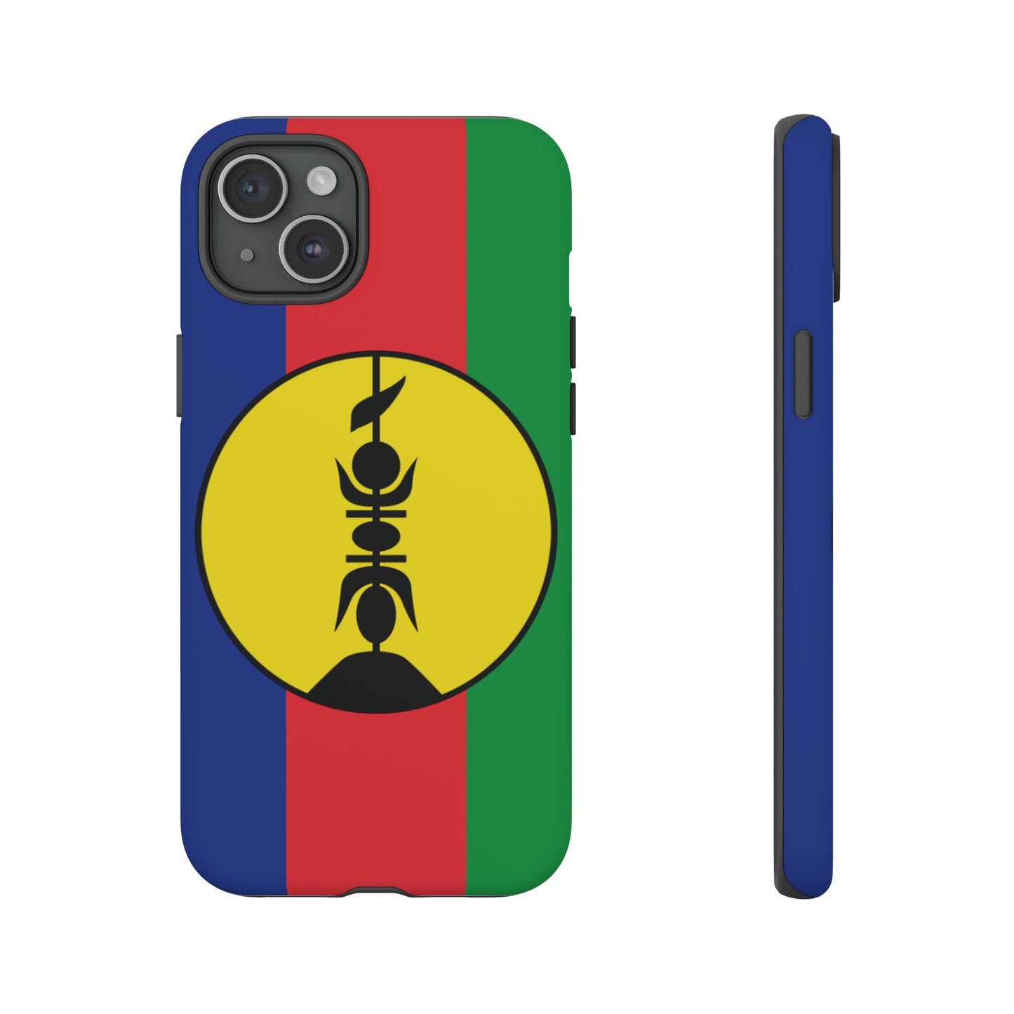 New Caledonia Flag Phone Case | iPhone 15 Plus/ Pro, 14, 13, 12| Google Pixel 7, Pro, 5| Samsung Galaxy S23 All Major Phone Models