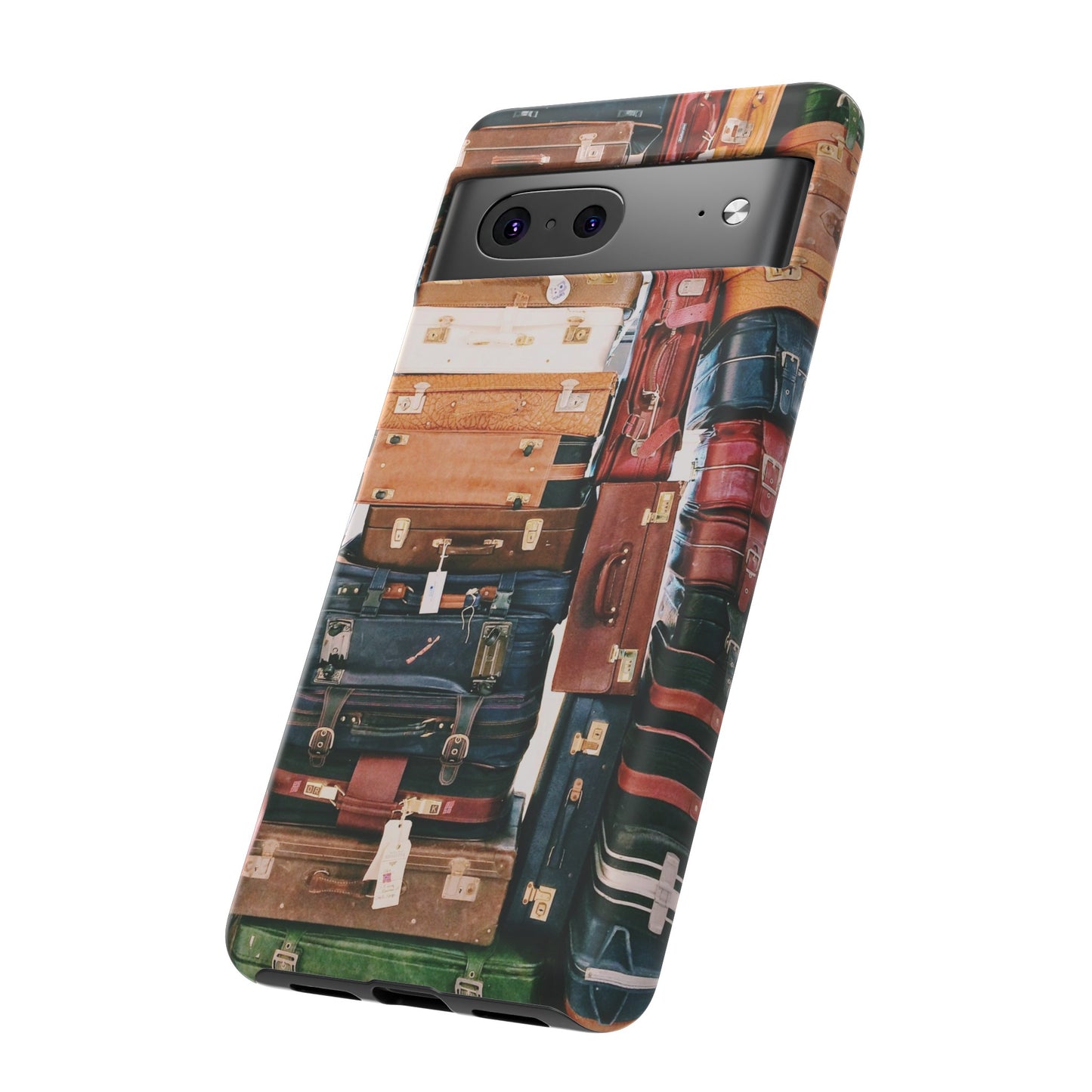 Suitcase Wallpaper Phone Case | iPhone 15 Plus/ Pro, 14, 13, 12| Google Pixel 7, Pro, 5| Samsung Galaxy S23 All Major Phone Models