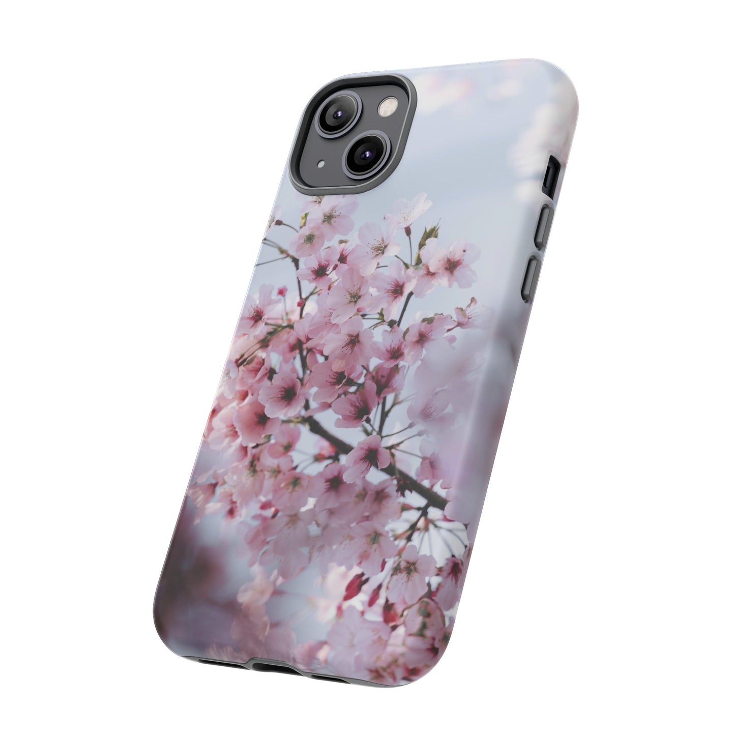 Pink Blossom Wallpaper Phone Case | iPhone 15 Plus/ Pro, 14, 13, 12| Google Pixel 7, Pro, 5| Samsung Galaxy S23 All Major Phone Models