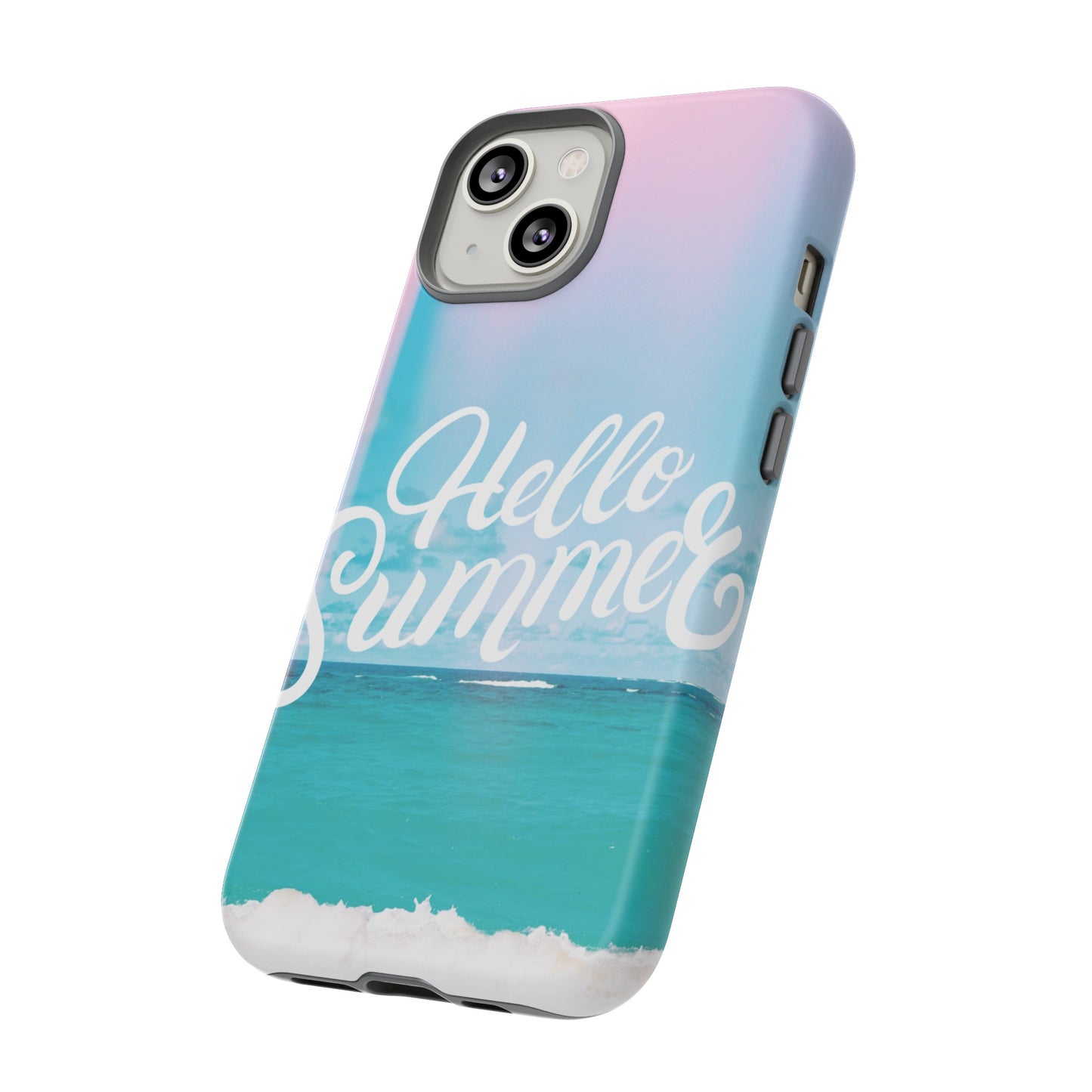 Hello Summer Wallpaper Phone Case | iPhone 15 Plus/ Pro, 14, 13, 12| Google Pixel 7, Pro, 5| Samsung Galaxy S23 All Major Phone Models