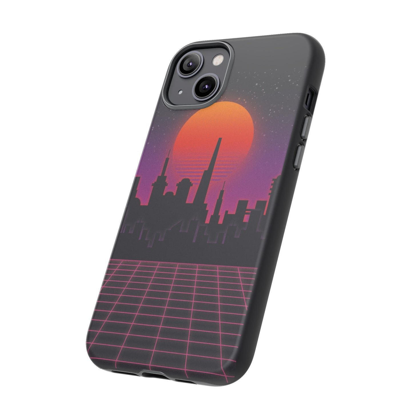 Retro City Phone Case | iPhone 15 Plus/ Pro, 14, 13, 12| Google Pixel 7, Pro, 5| Samsung Galaxy S23 All Major Phone Models