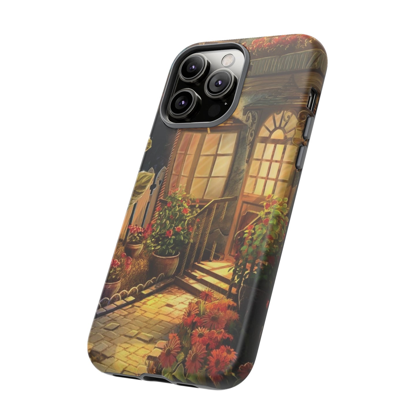 Cottage Garden Wallpaper Phone Case | iPhone 15 Plus/ Pro, 14, 13, 12| Google Pixel 7, Pro, 5| Samsung Galaxy S23 All Major Phone Models