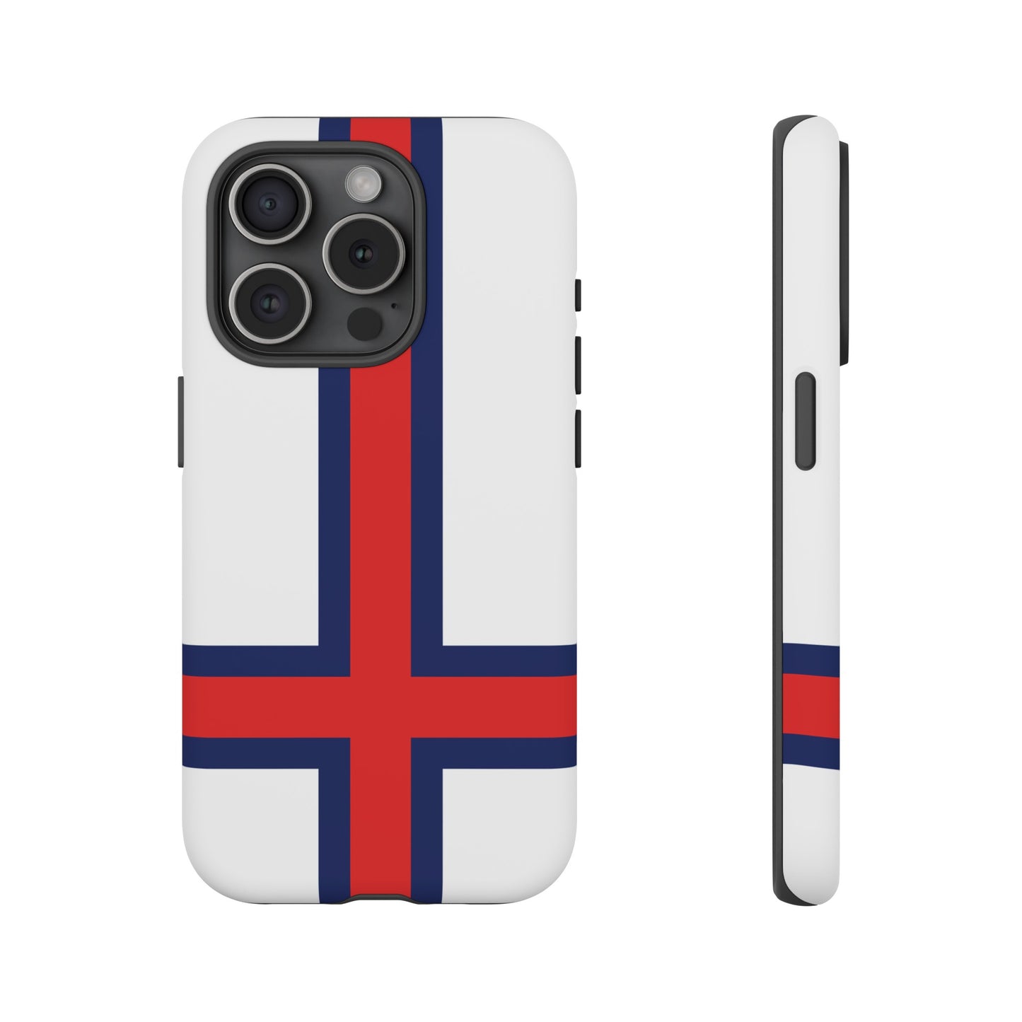 Faroe Island Denmark Flag Phone Case | iPhone 15 Plus/ Pro, 14, 13, 12| Google Pixel 7, Pro, 5| Samsung Galaxy S23 All Major Phone Models