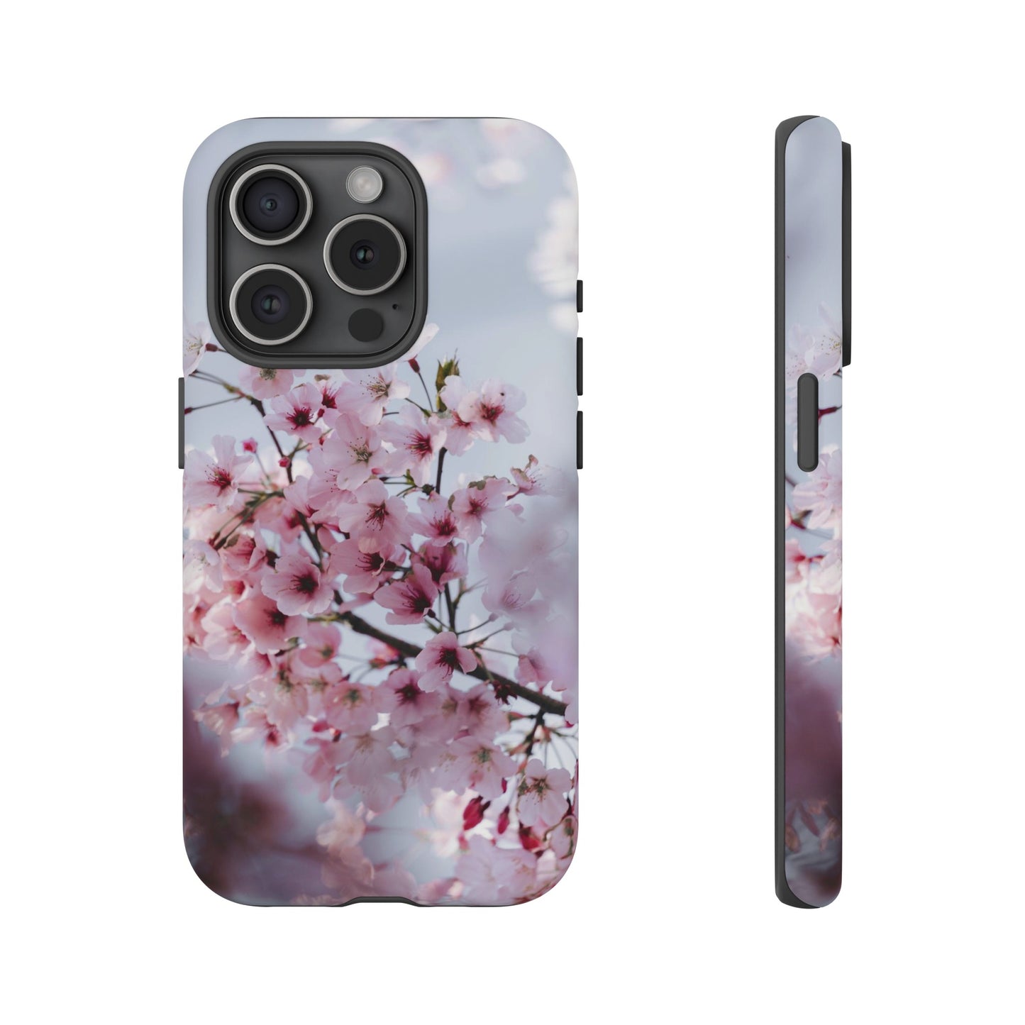 Pink Blossom Wallpaper Phone Case | iPhone 15 Plus/ Pro, 14, 13, 12| Google Pixel 7, Pro, 5| Samsung Galaxy S23 All Major Phone Models