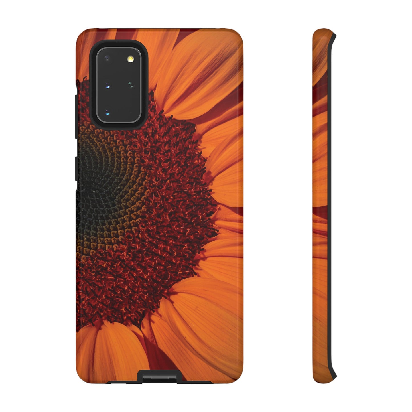 Orange Sunflower Wallpaper Phone Case | iPhone 15 Plus/ Pro, 14, 13, 12| Google Pixel 7, Pro, 5| Samsung Galaxy S23 All Major Phone Models