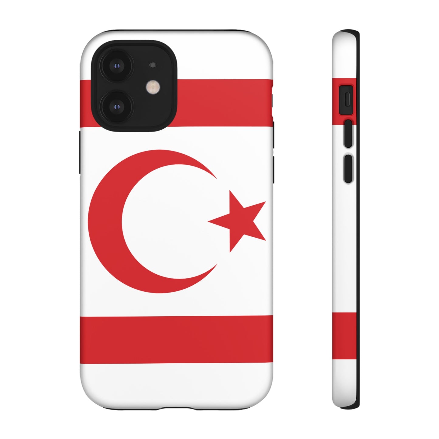 Northern Cyprus Flag Phone Case | iPhone 15 Plus/ Pro, 14, 13, 12| Google Pixel 7, Pro, 5| Samsung Galaxy S23 All Major Phone Models