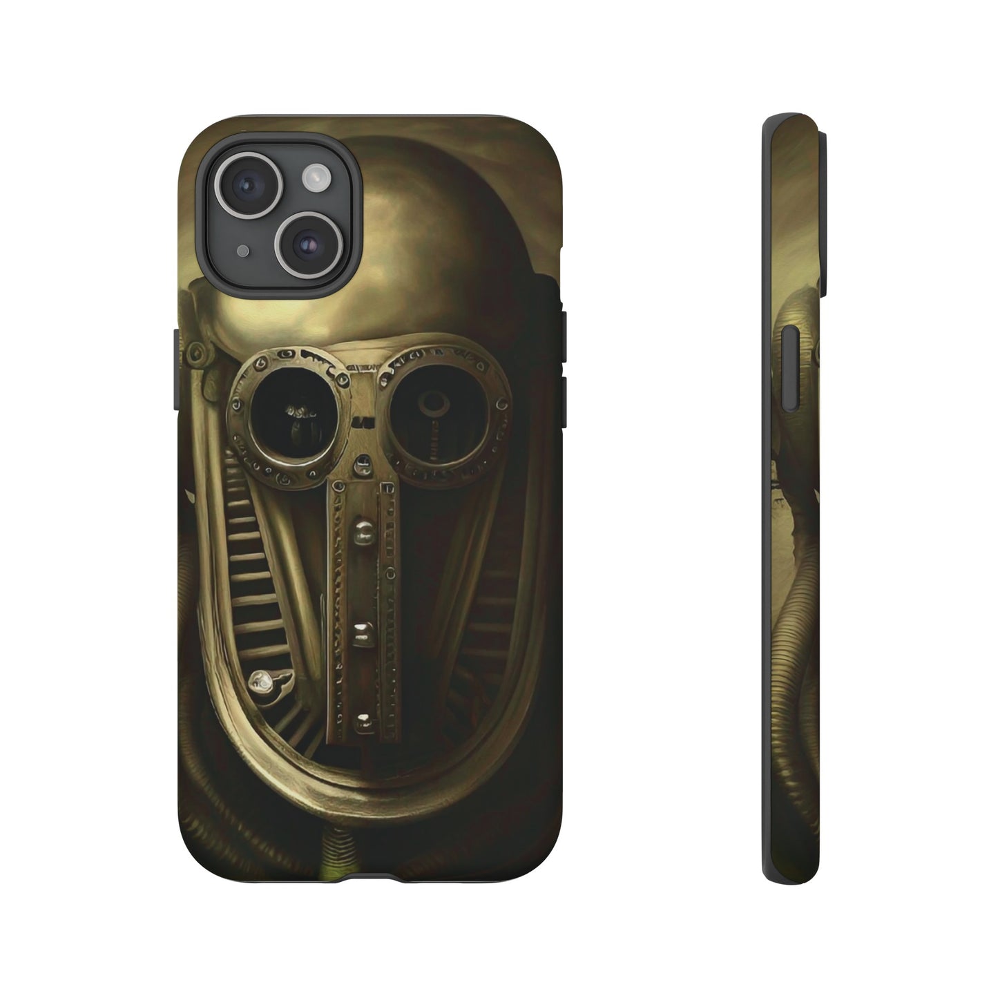 Sci-Fi Helmet Wallpaper Phone Case | iPhone 15 Plus/ Pro, 14, 13, 12| Google Pixel 7, Pro, 5| Samsung Galaxy S23 All Major Phone Models