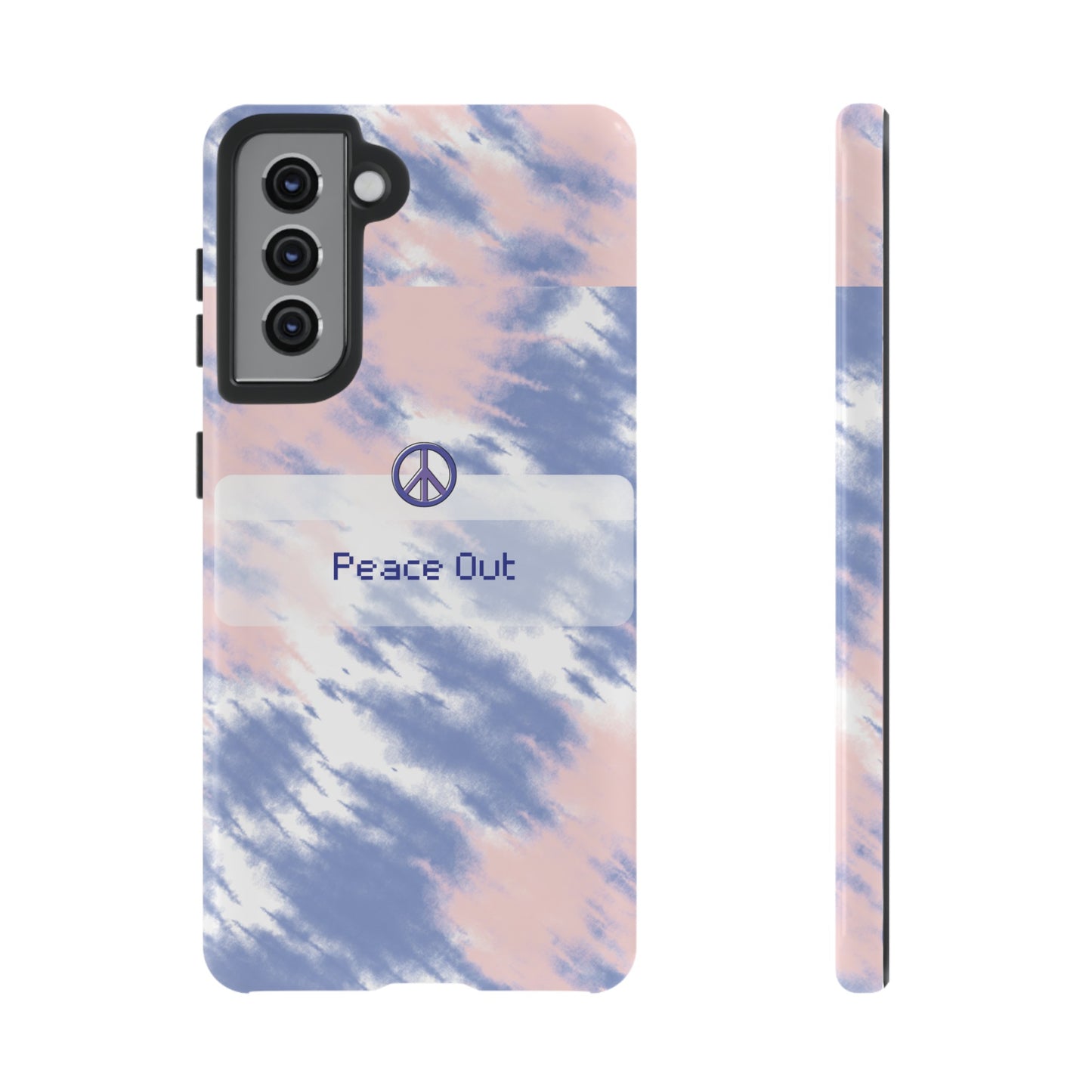 Peace Out Wallpaper Phone Case | iPhone 15 Plus/ Pro, 14, 13, 12| Google Pixel 7, Pro, 5| Samsung Galaxy S23 All Major Phone Models