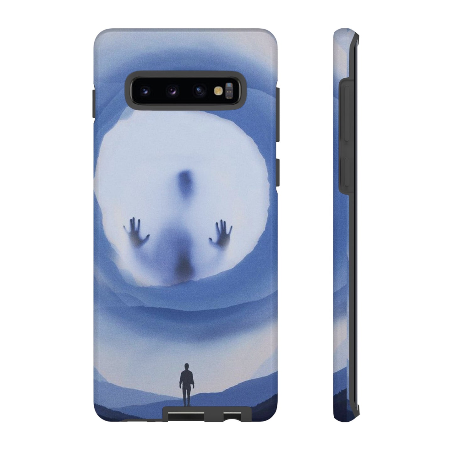 Alien Encounter Wallpaper Phone Case | iPhone 15 Plus/ Pro, 14, 13, 12| Google Pixel 7, Pro, 5| Samsung Galaxy S23 All Major Phone Models