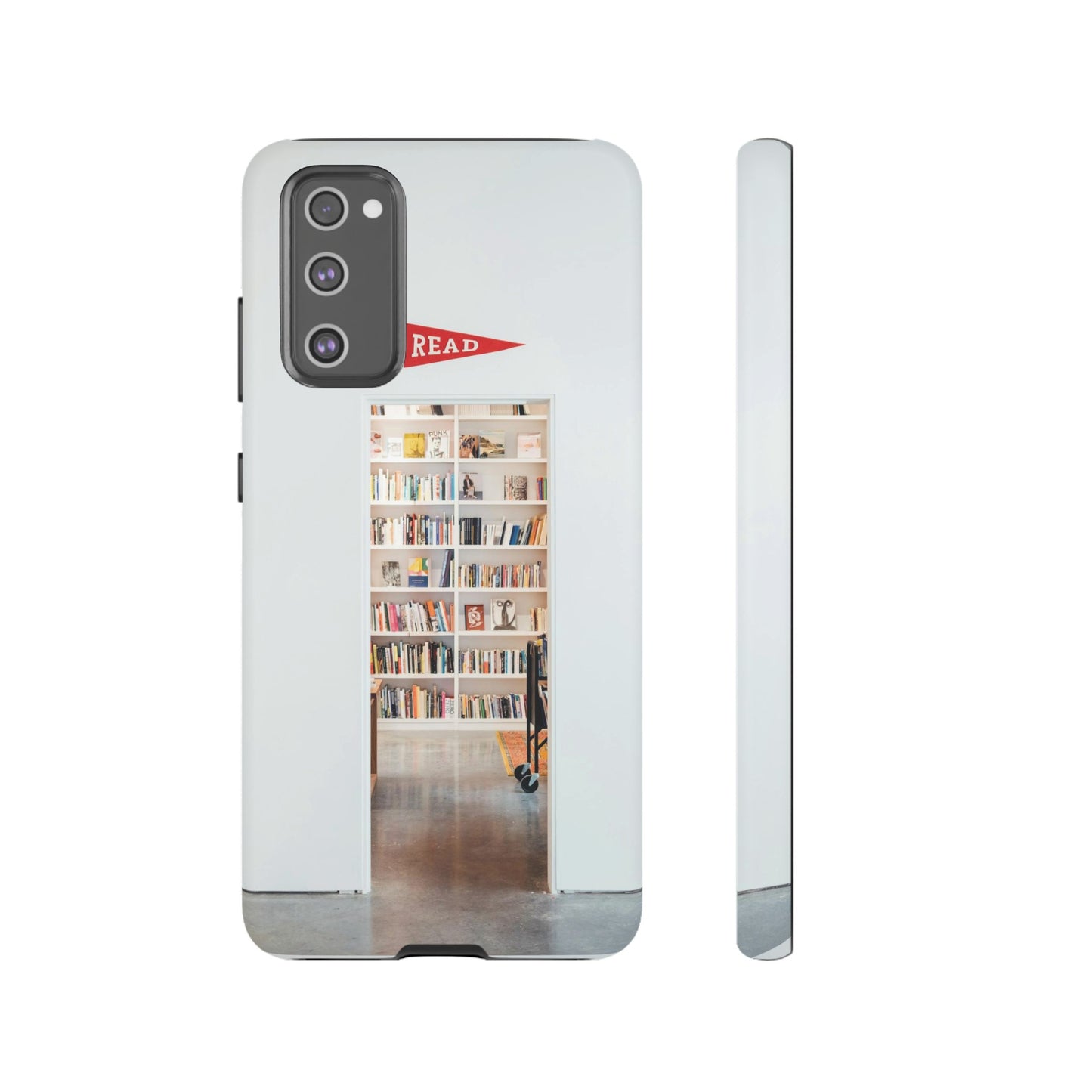 Peaceful Library Wallpaper Phone Case | iPhone 15 Plus/ Pro, 14, 13, 12| Google Pixel 7, Pro, 5| Samsung Galaxy S23 All Major Phone Models