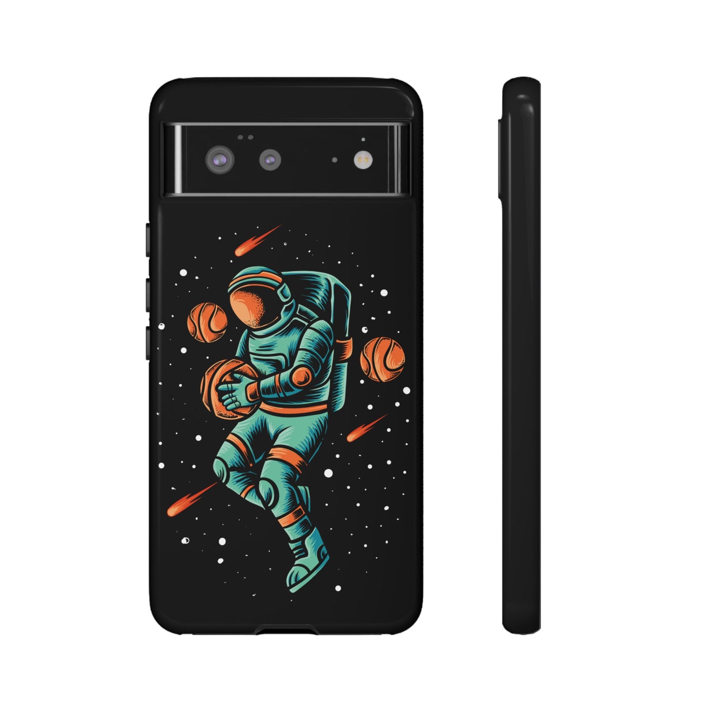 Space Basketball Phone Case | iPhone 15 Plus/ Pro, 14, 13, 12| Google Pixel 7, Pro, 5| Samsung Galaxy S23 All Major Phone Models