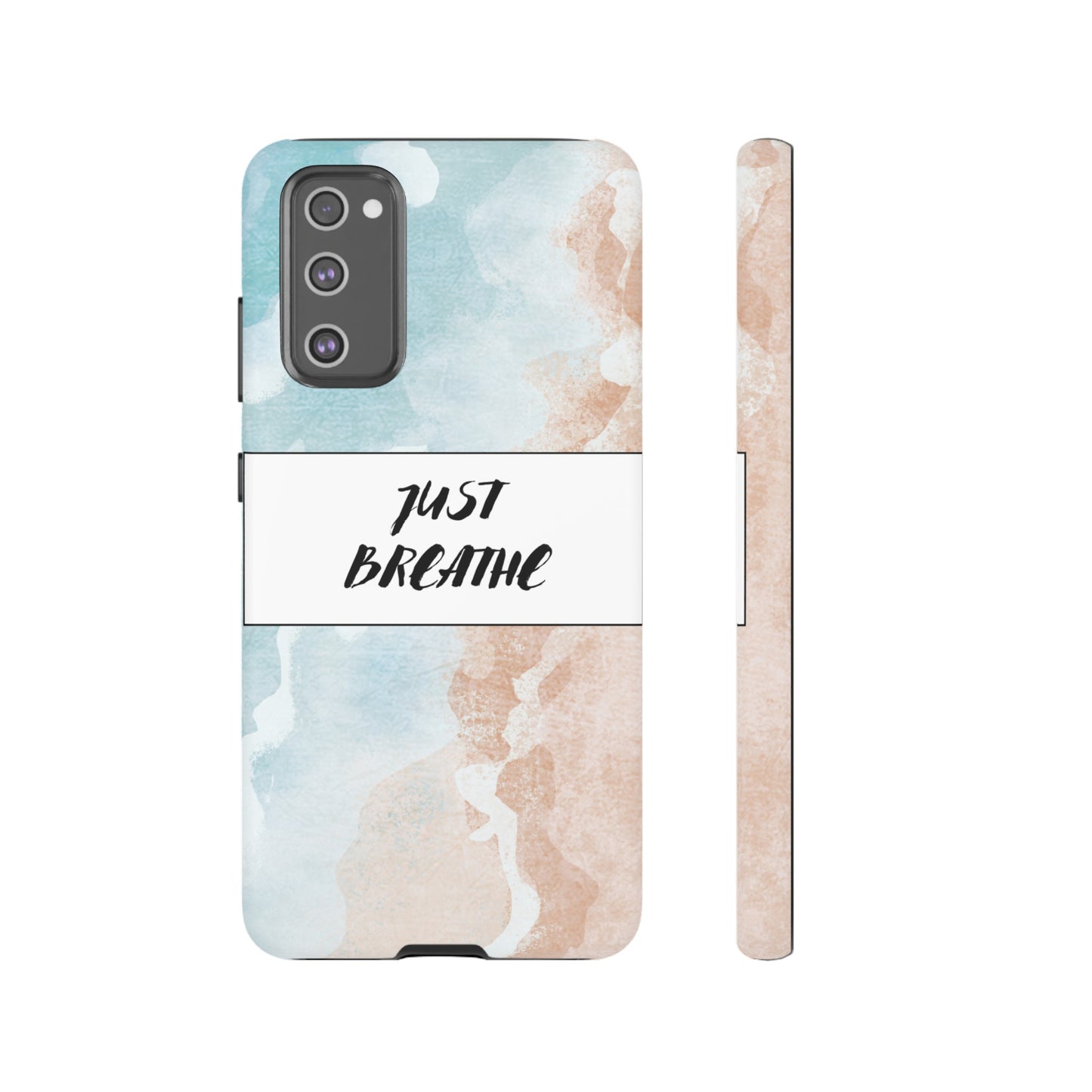 Just Breathe Phone Case | iPhone 15 Plus/ Pro, 14, 13, 12| Google Pixel 7, Pro, 5| Samsung Galaxy S23 All Major Phone Models