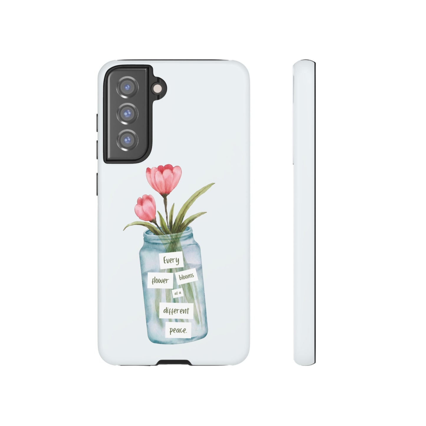 Flowers in a Jar Wallpaper Phone Case | iPhone 15 Plus/ Pro, 14, 13, 12| Google Pixel 7, Pro, 5| Samsung Galaxy S23 All Major Phone Models