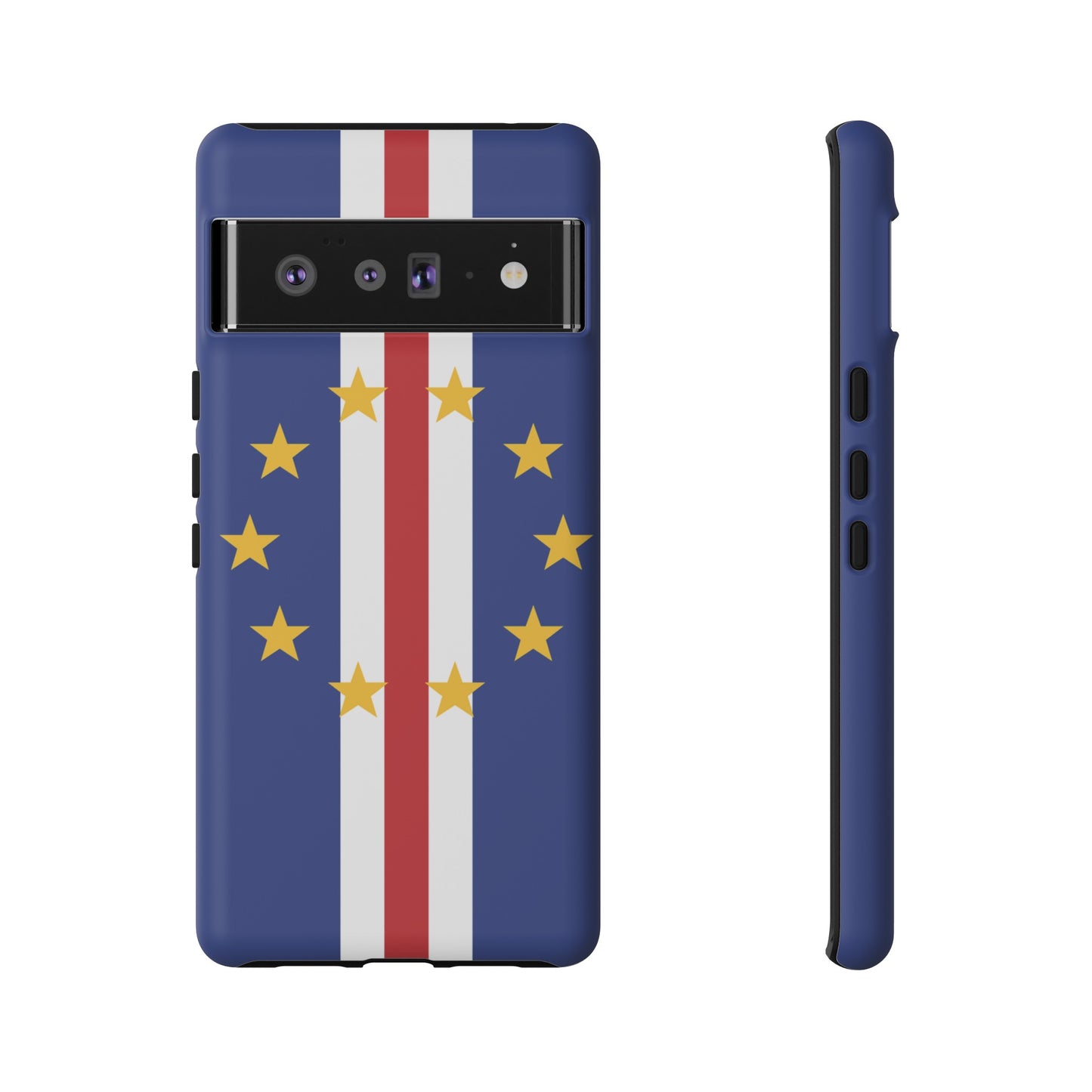 Cape Verde Flag Phone Case | iPhone 15 Plus/ Pro, 14, 13, 12| Google Pixel 7, Pro, 5| Samsung Galaxy S23 All Major Phone Models