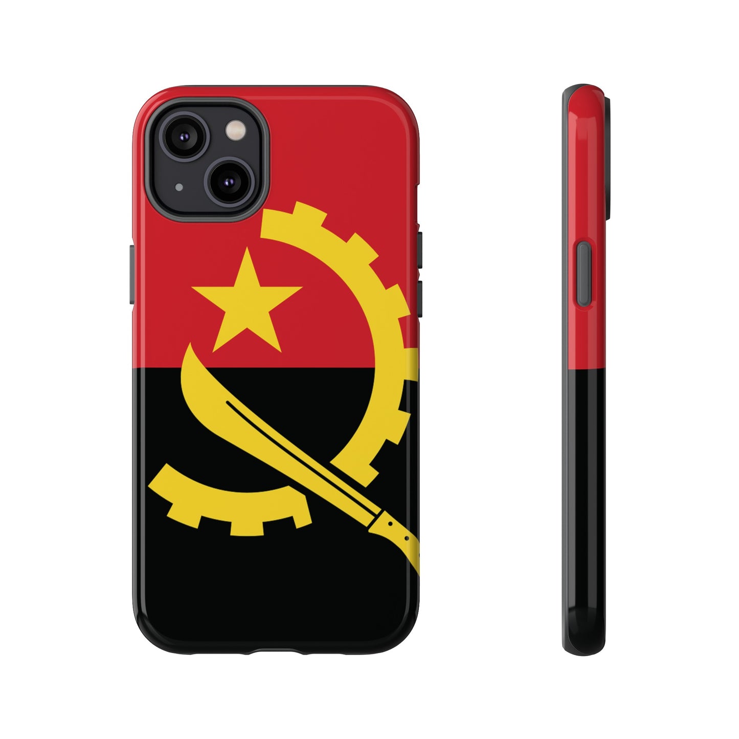 Angola Flag Phone Case | iPhone 15 Plus/ Pro, 14, 13, 12| Google Pixel 7, Pro, 5| Samsung Galaxy S23 All Major Phone Models