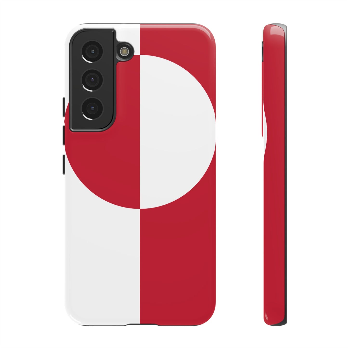 Greenland (Denmark) Flag Phone Case | iPhone 15 Plus/ Pro, 14, 13, 12| Google Pixel 7, Pro, 5| Samsung Galaxy S23 All Major Phone Models