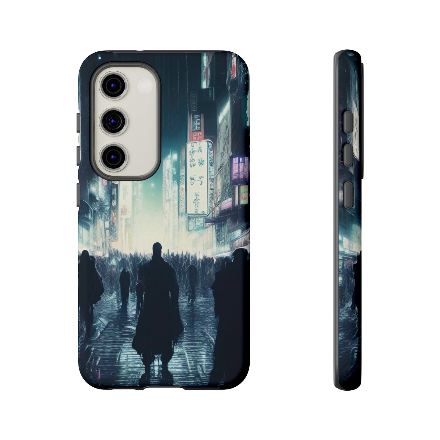 Strangers in the City Wallpaper Phone Case | iPhone 15 Plus/ Pro, 14, 13, 12| Google Pixel 7, Pro, 5| Samsung Galaxy S23 All Major Phone Models