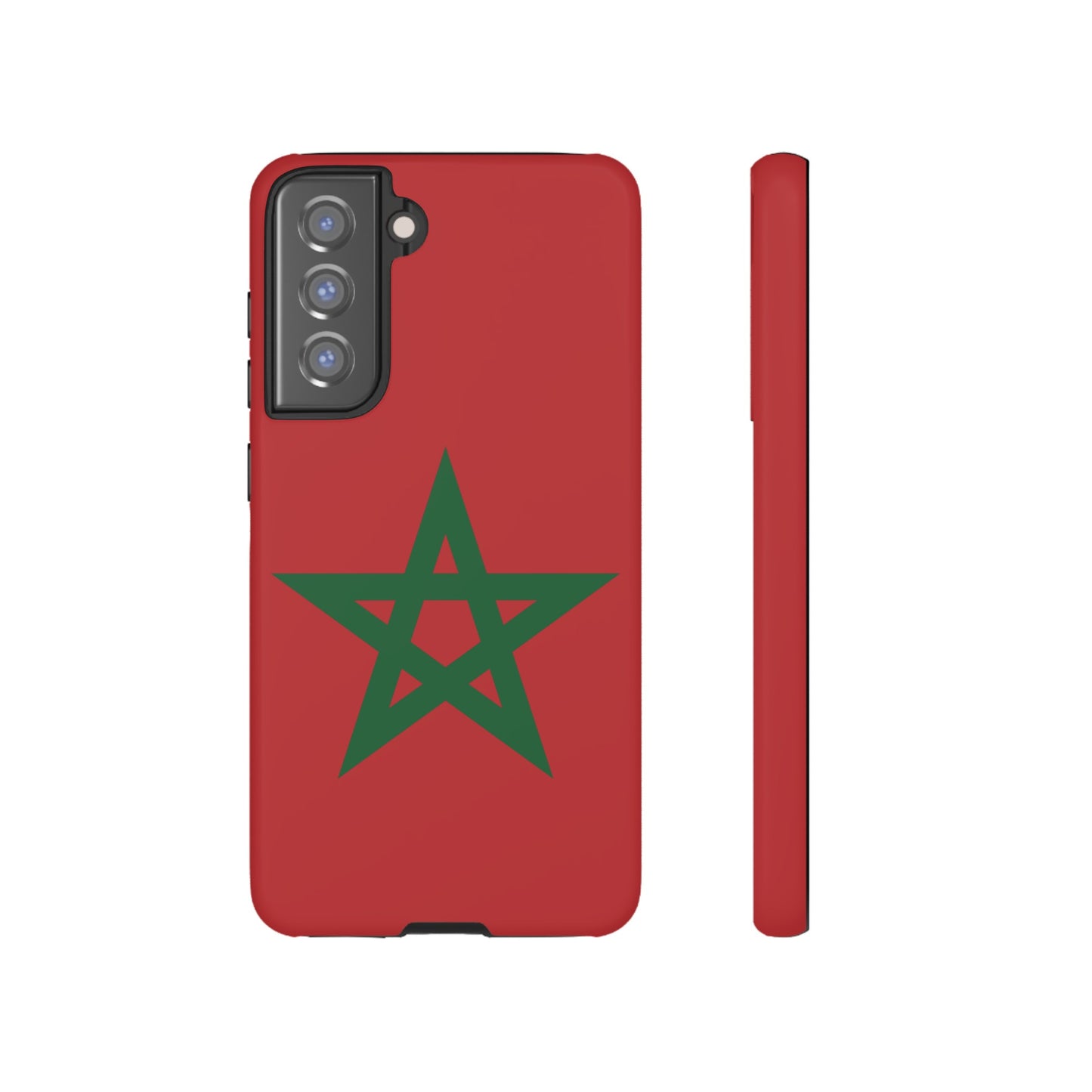 Morocco Flag Phone Case | iPhone 15 Plus/ Pro, 14, 13, 12| Google Pixel 7, Pro, 5| Samsung Galaxy S23 All Major Phone Models