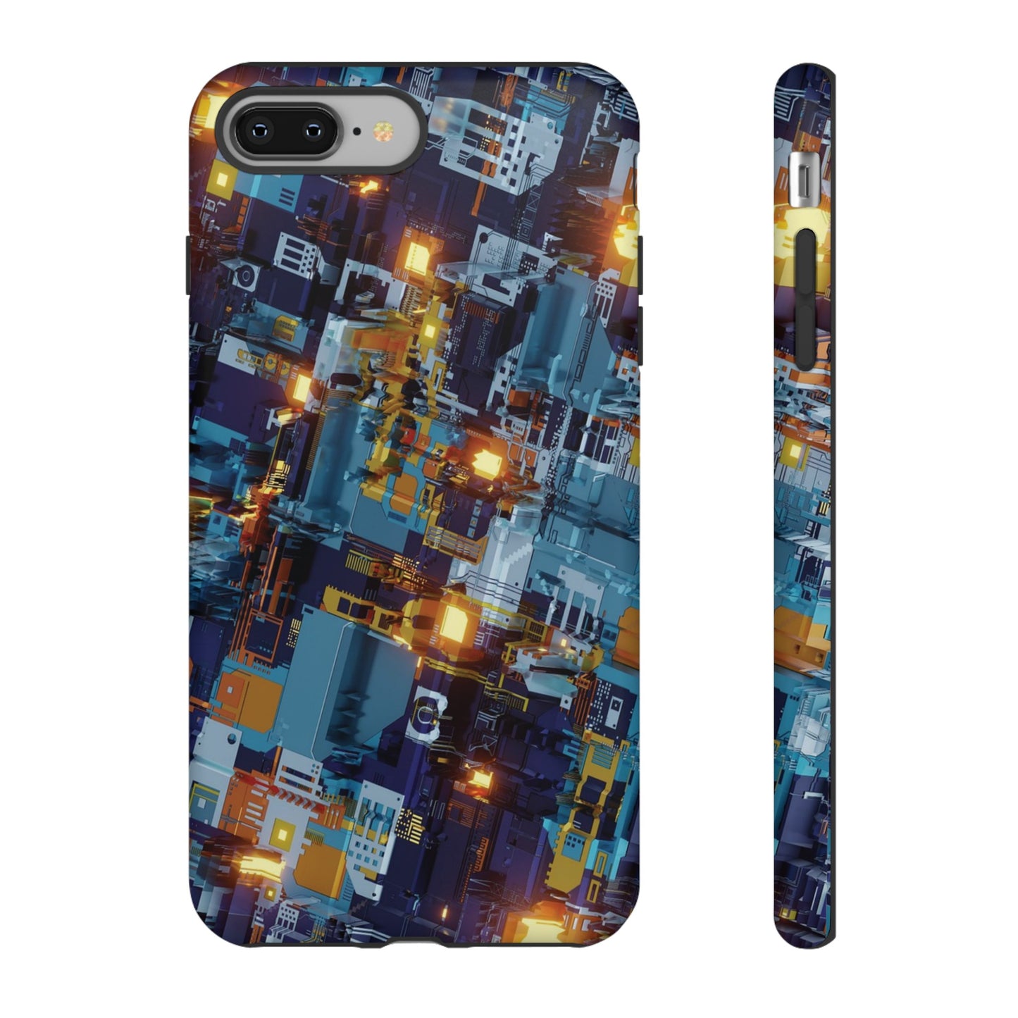 Computer Circuit Board Wallpaper Phone Case | iPhone 15 Plus/ Pro, 14, 13, 12| Google Pixel 7, Pro, 5| Samsung Galaxy S23 All Major Phone Models