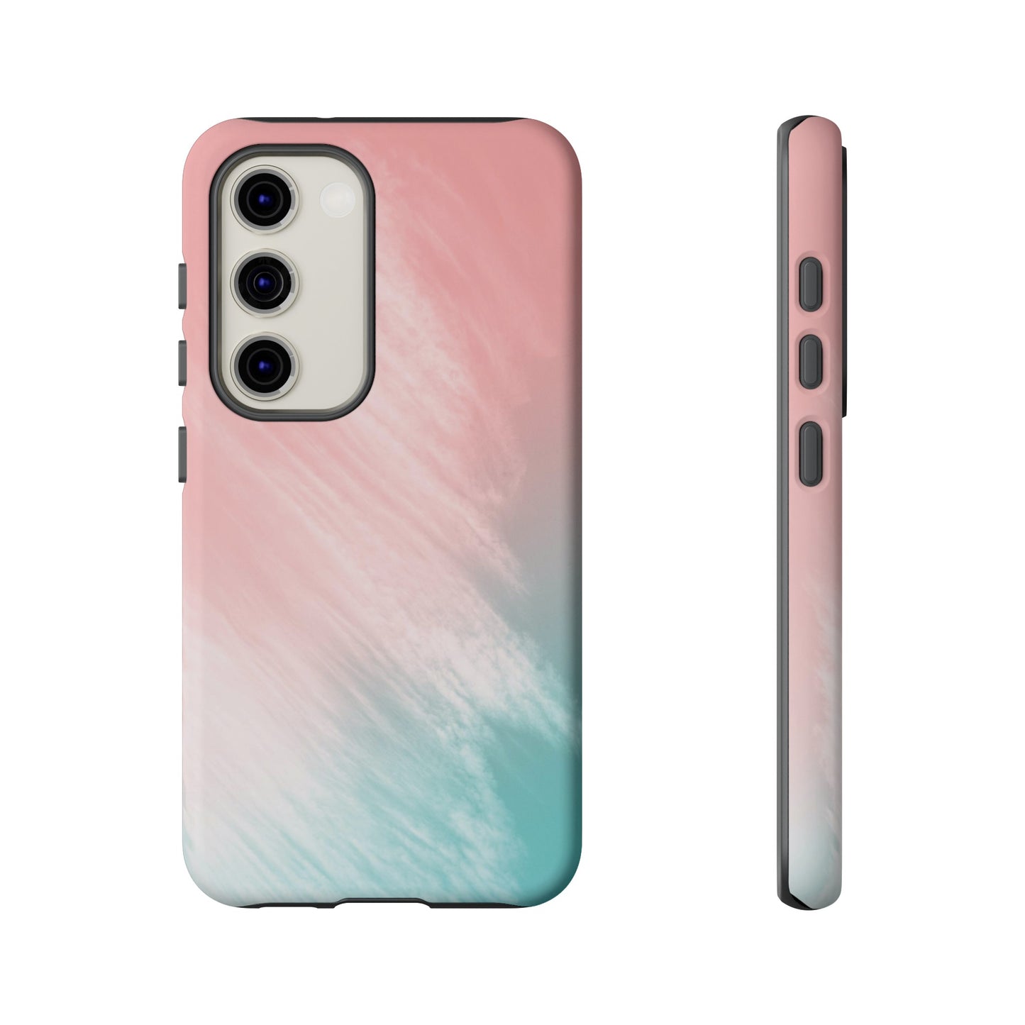 Soft Pink And Blue Wallpaper Phone Case | iPhone 15 Plus/ Pro, 14, 13, 12| Google Pixel 7, Pro, 5| Samsung Galaxy S23 All Major Phone Models