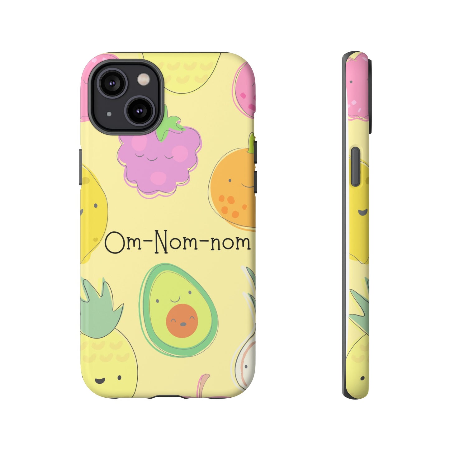 Om-Nom-Nom Phone Case | iPhone 15 Plus/ Pro, 14, 13, 12| Google Pixel 7, Pro, 5| Samsung Galaxy S23 All Major Phone Models