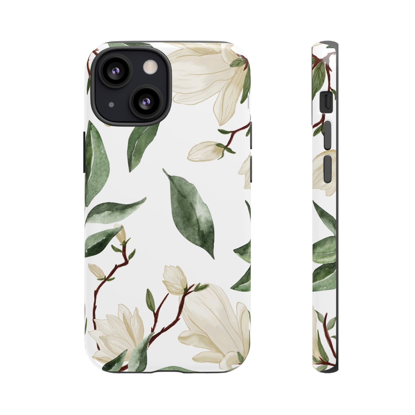 Light Floral Wallpaper Phone Case | iPhone 15 Plus/ Pro, 14, 13, 12| Google Pixel 7, Pro, 5| Samsung Galaxy S23 All Major Phone Models