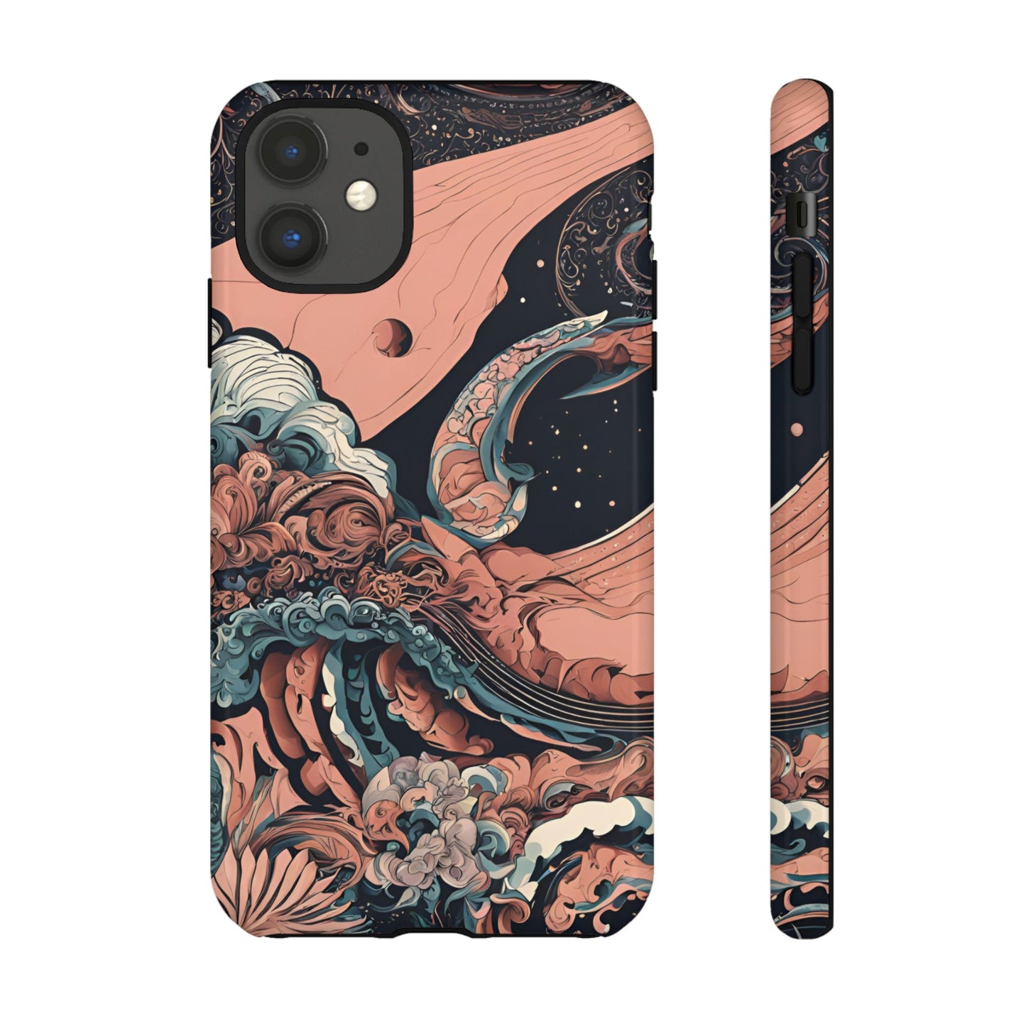 Abstract Landscape Phone Case| iPhone 15 Plus/ Pro, 14, 13, 12| Google Pixel 7, Pro, 5| Samsung Galaxy S23 All Major Phone Models