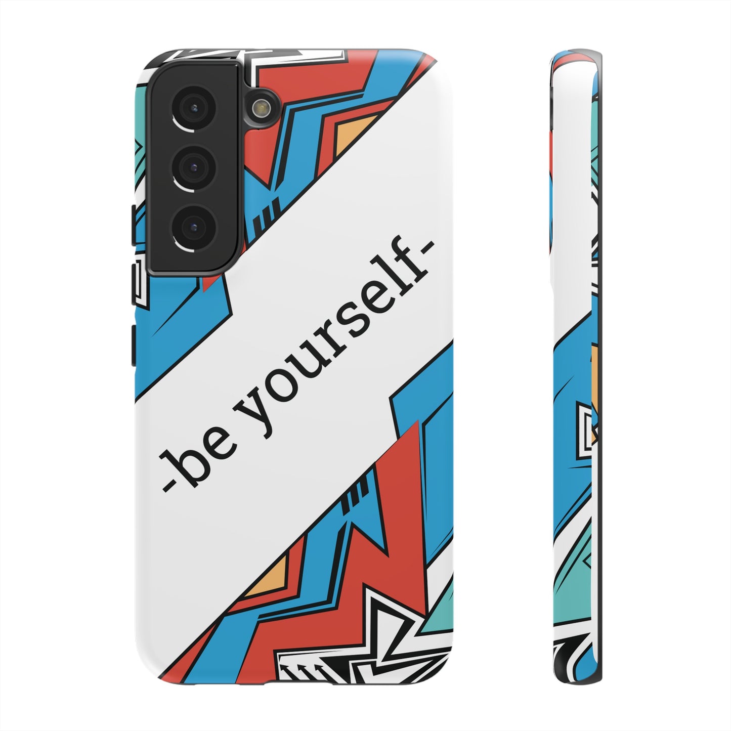 Be Yourself Wallpaper Phone Case | iPhone 15 Plus/ Pro, 14, 13, 12| Google Pixel 7, Pro, 5| Samsung Galaxy S23 All Major Phone Models