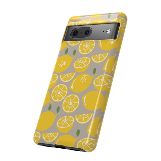 Lemon Wallpaper Phone Case | iPhone 15 Plus/ Pro, 14, 13, 12| Google Pixel 7, Pro, 5| Samsung Galaxy S23 All Major Phone Models