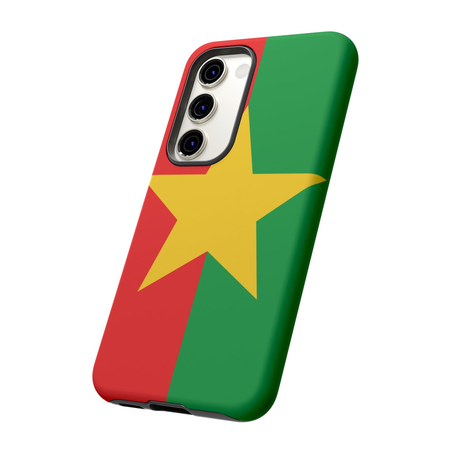 Burkina Faso Flag Phone Case | iPhone 15 Plus/ Pro, 14, 13, 12| Google Pixel 7, Pro, 5| Samsung Galaxy S23 All Major Phone Models