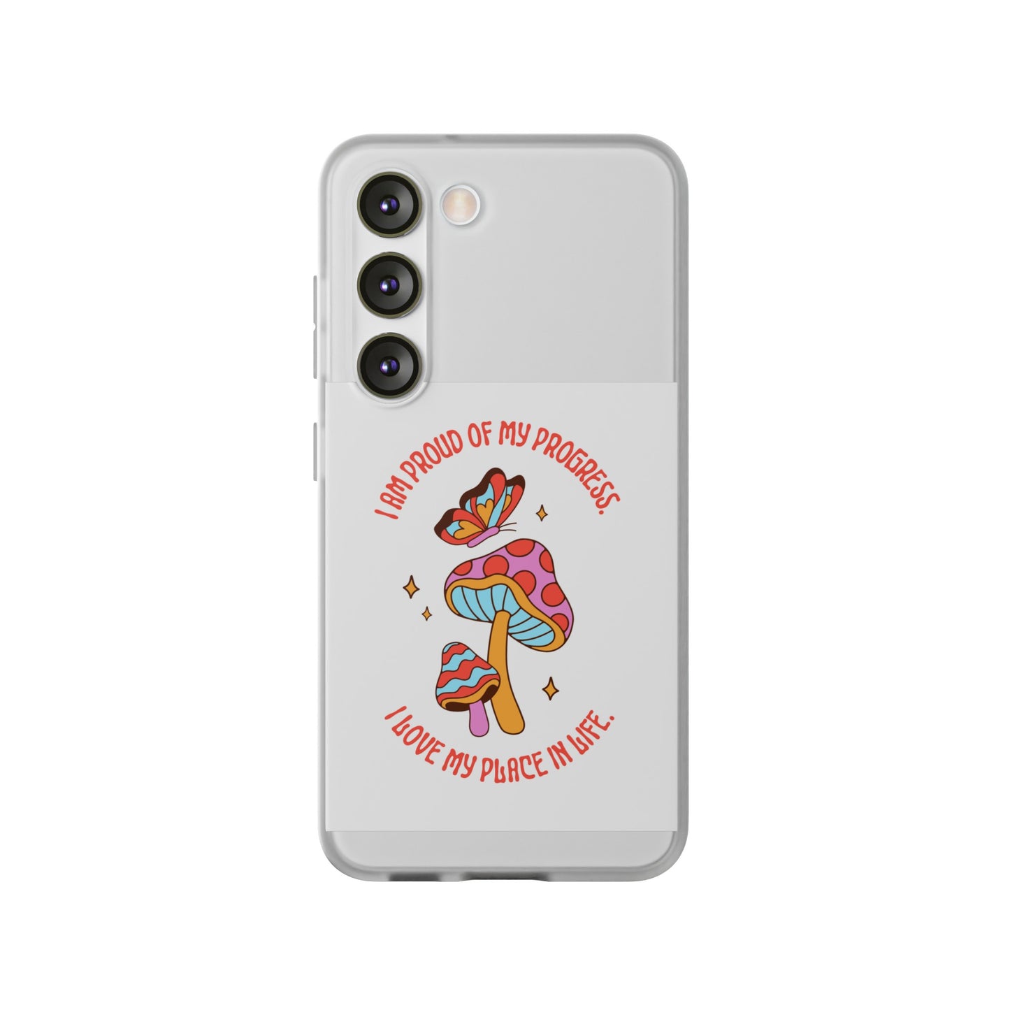 Cute Mushrooms Wallpaper Phone Case | iPhone 15 Plus/ Pro, 14, 13, 12|Samsung Galaxy Models