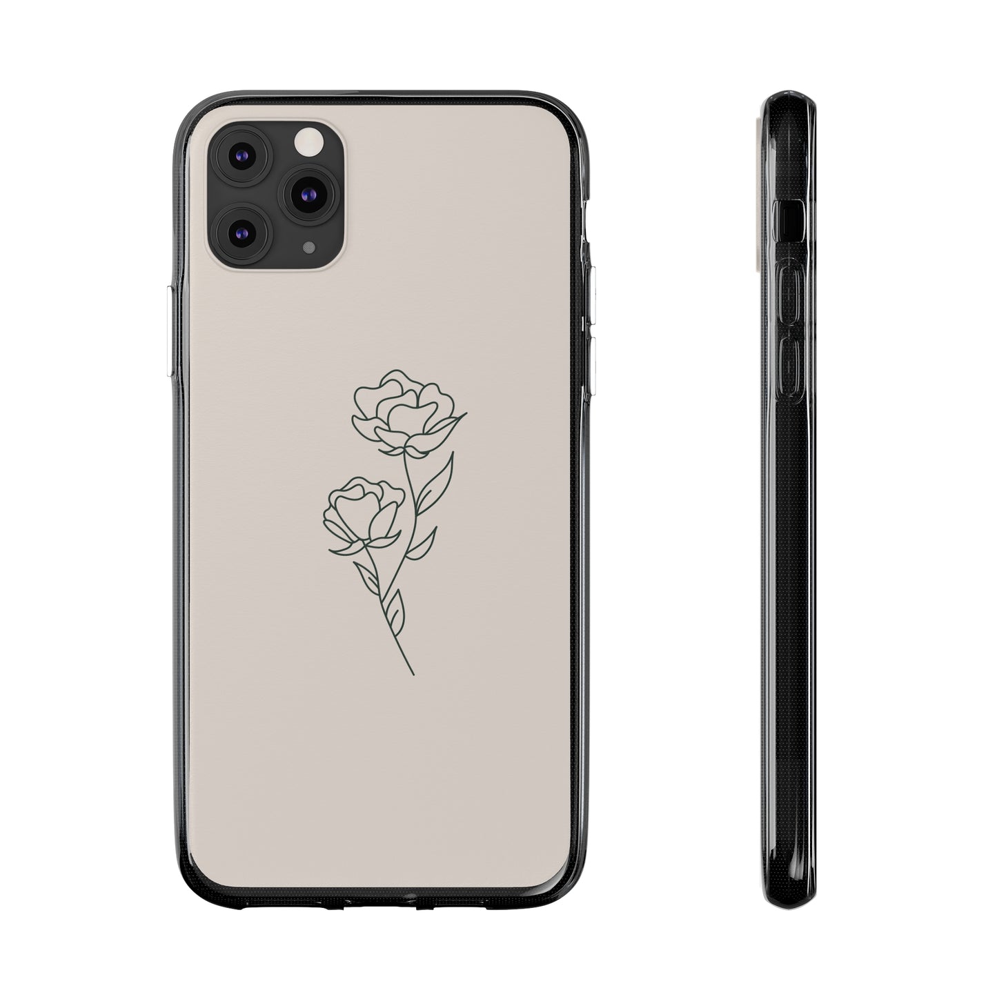 Simple Rose Phone Case | iPhone 15 Plus/ Pro, 14, 13, 12| Google Pixel 7, Pro, 5| Samsung Galaxy S23 All Major Phone Models