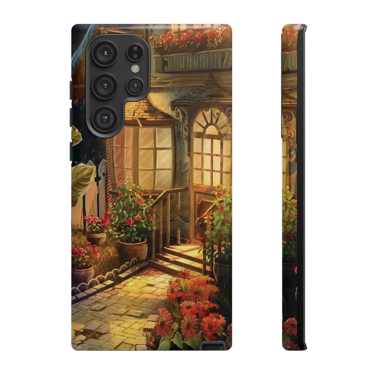 Cottage Garden Wallpaper Phone Case | iPhone 15 Plus/ Pro, 14, 13, 12| Google Pixel 7, Pro, 5| Samsung Galaxy S23 All Major Phone Models