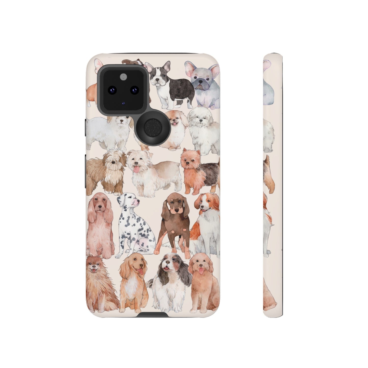 Dog Collage Wallpaper Phone Case | iPhone 15 Plus/ Pro, 14, 13, 12| Google Pixel 7, Pro, 5| Samsung Galaxy S23 All Major Phone Models