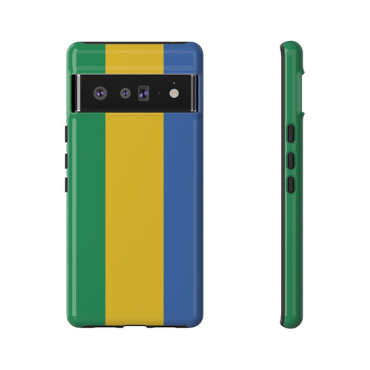 Gabon Flag Phone Case | iPhone 15 Plus/ Pro, 14, 13, 12| Google Pixel 7, Pro, 5| Samsung Galaxy S23 All Major Phone Models