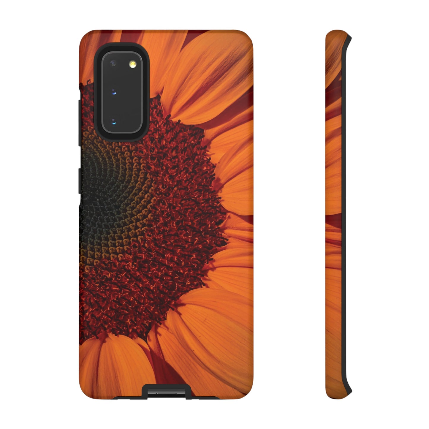 Orange Sunflower Wallpaper Phone Case | iPhone 15 Plus/ Pro, 14, 13, 12| Google Pixel 7, Pro, 5| Samsung Galaxy S23 All Major Phone Models