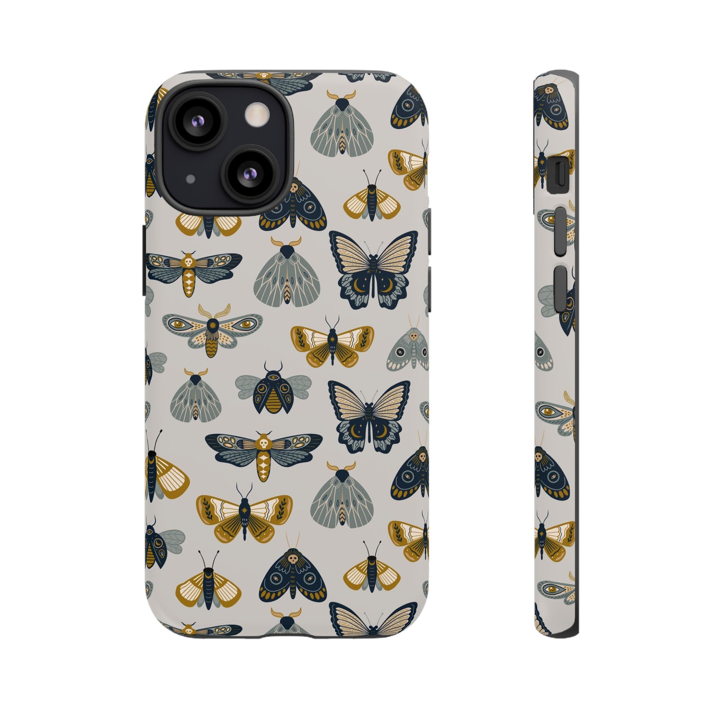 Butterfly and Moth Wallpaper Phone Case | iPhone 15 Plus/ Pro, 14, 13, 12| Google Pixel 7, Pro, 5| Samsung Galaxy S23 All Major Phone Models