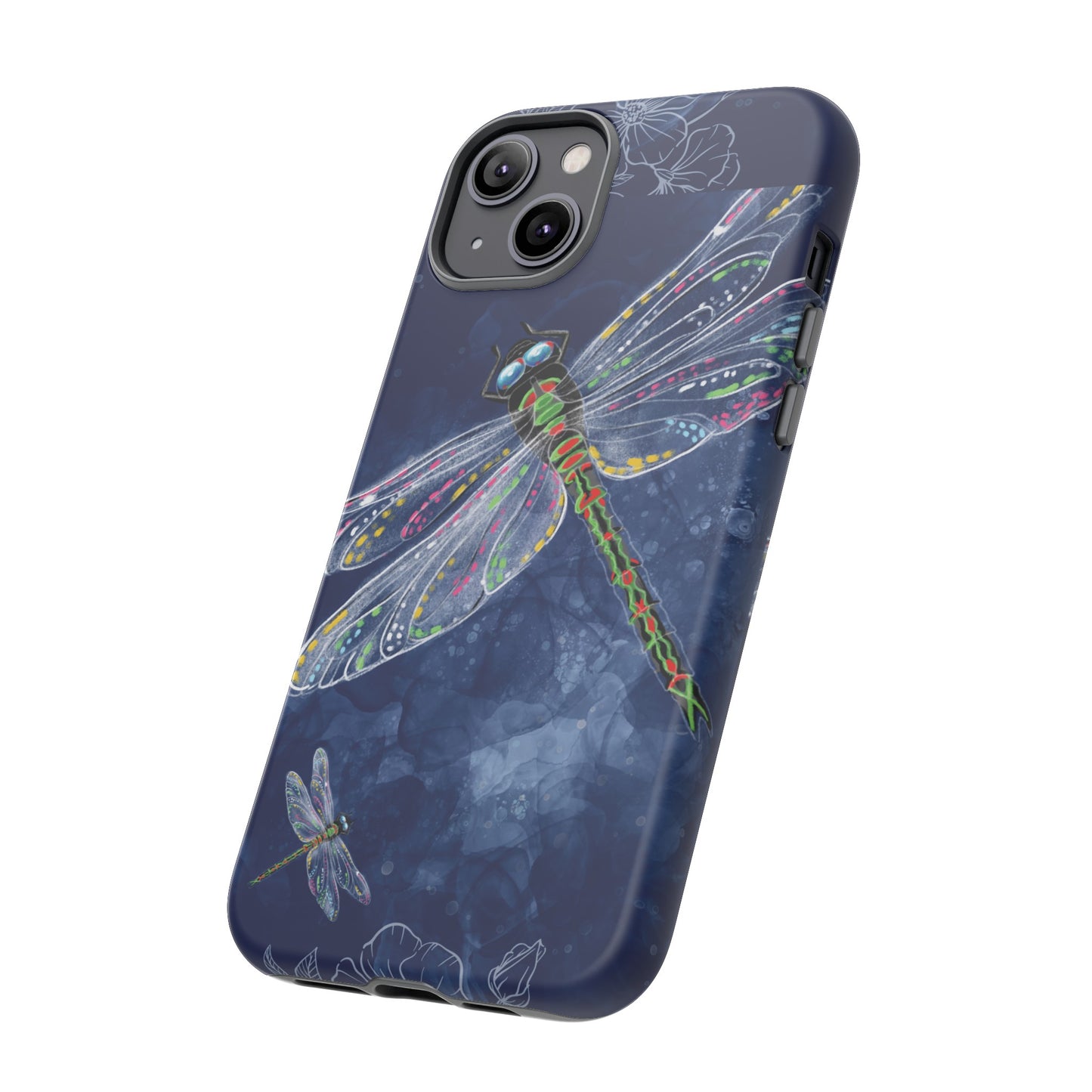 Dragonfly Wallpaper Phone Case | iPhone 15 Plus/ Pro, 14, 13, 12| Google Pixel 7, Pro, 5| Samsung Galaxy S23 All Major Phone Models