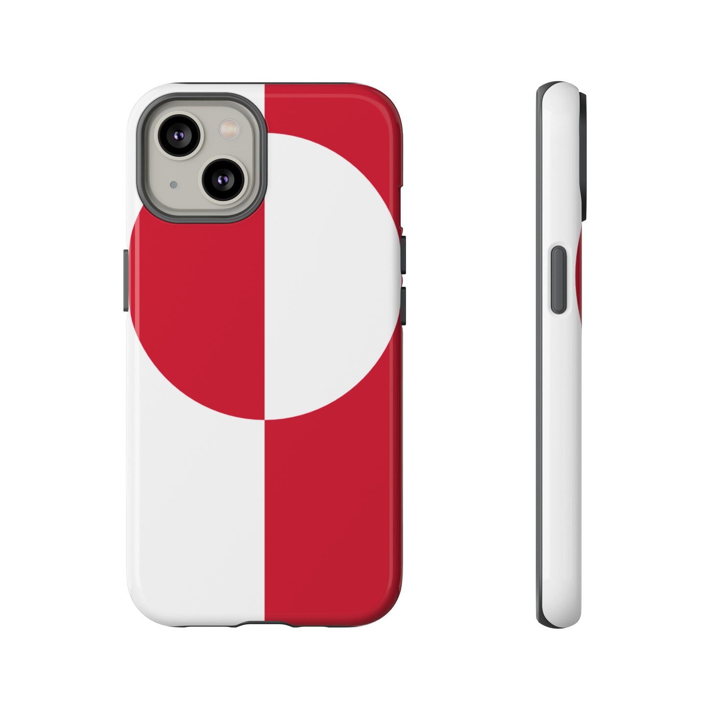 Greenland (Denmark) Flag Phone Case | iPhone 15 Plus/ Pro, 14, 13, 12| Google Pixel 7, Pro, 5| Samsung Galaxy S23 All Major Phone Models