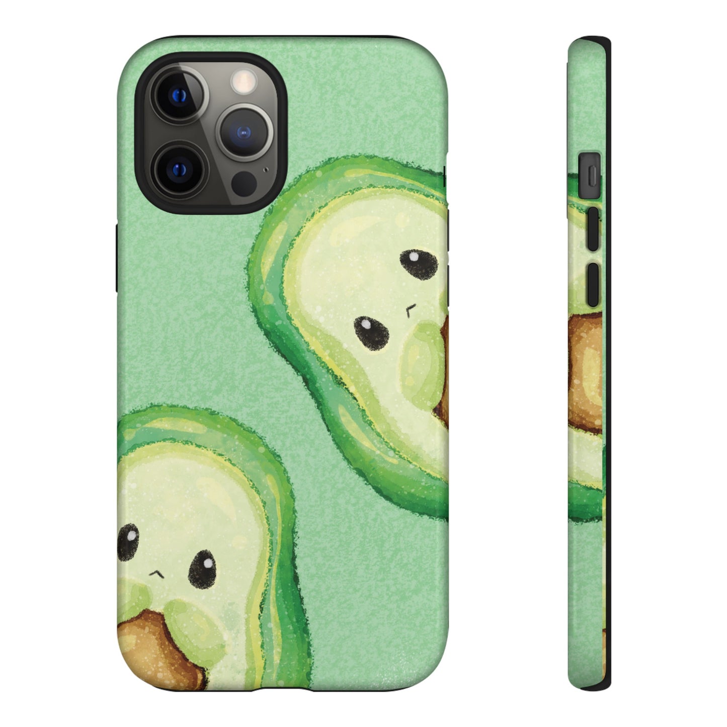 Avocado Friends Wallpaper Phone Case | iPhone 15 Plus/ Pro, 14, 13, 12| Google Pixel 7, Pro, 5| Samsung Galaxy S23 All Major Phone Models