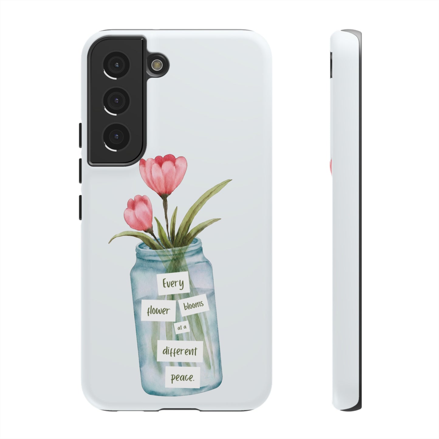 Flowers in a Jar Wallpaper Phone Case | iPhone 15 Plus/ Pro, 14, 13, 12| Google Pixel 7, Pro, 5| Samsung Galaxy S23 All Major Phone Models