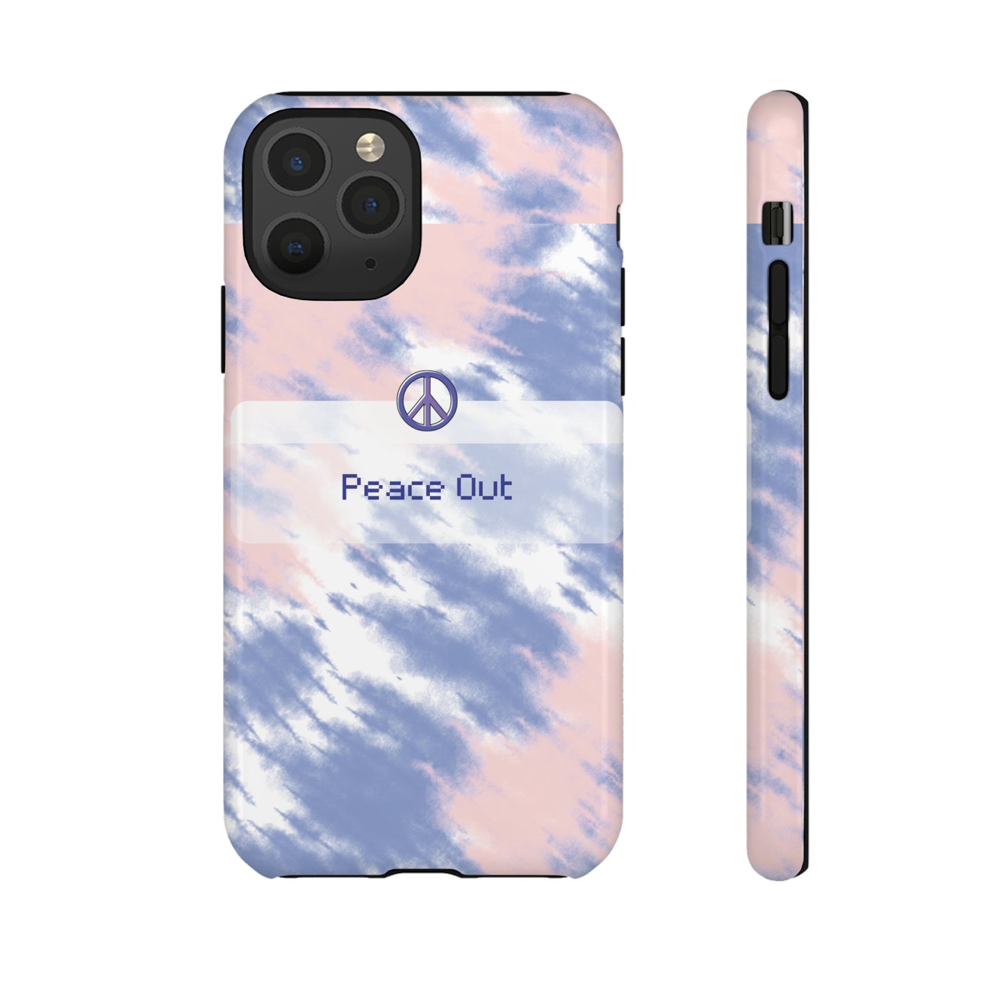 Peace Out Wallpaper Phone Case | iPhone 15 Plus/ Pro, 14, 13, 12| Google Pixel 7, Pro, 5| Samsung Galaxy S23 All Major Phone Models