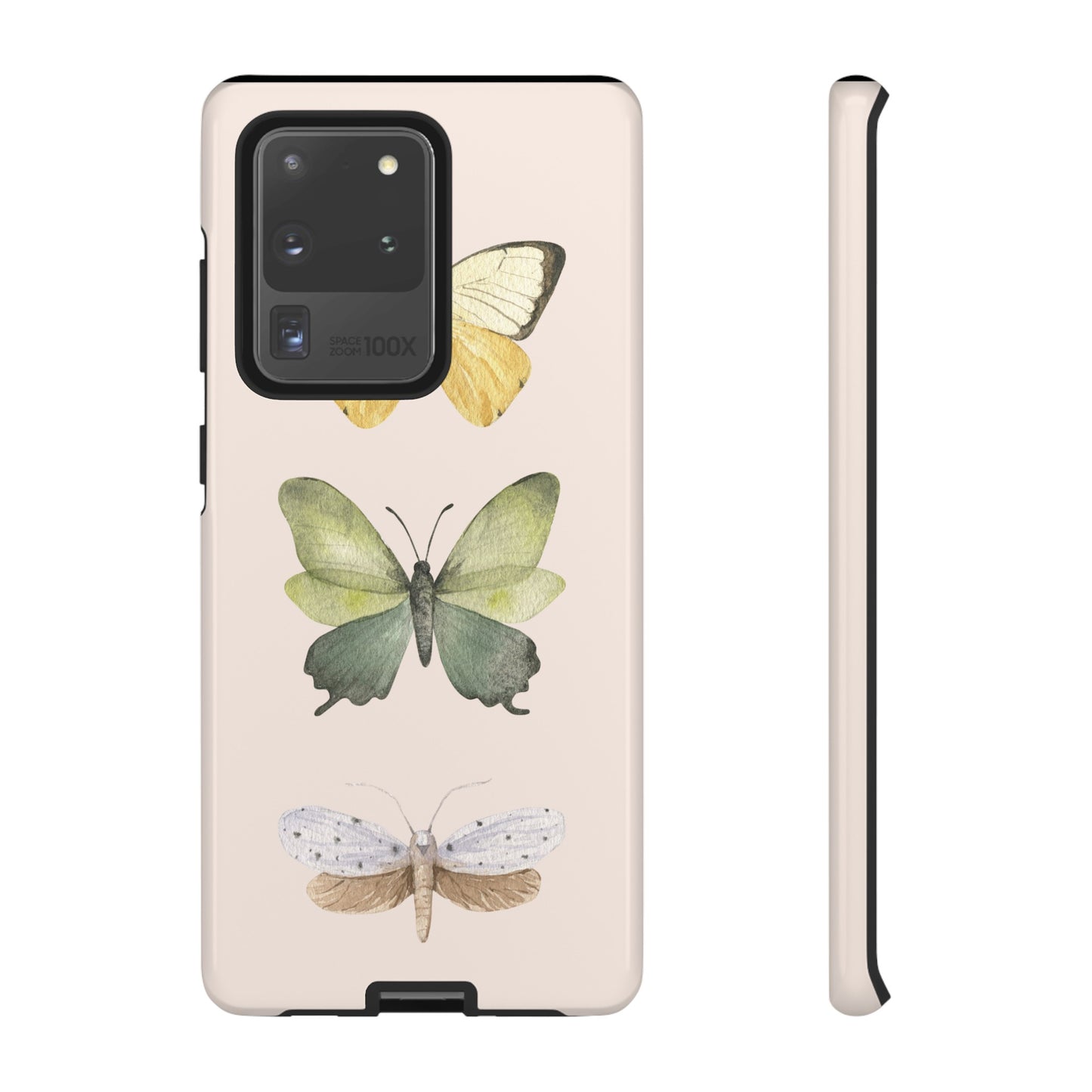 Three Butterflies Wallpaper Phone Case | iPhone 15 Plus/ Pro, 14, 13, 12| Google Pixel 7, Pro, 5| Samsung Galaxy S23 All Major Phone Models