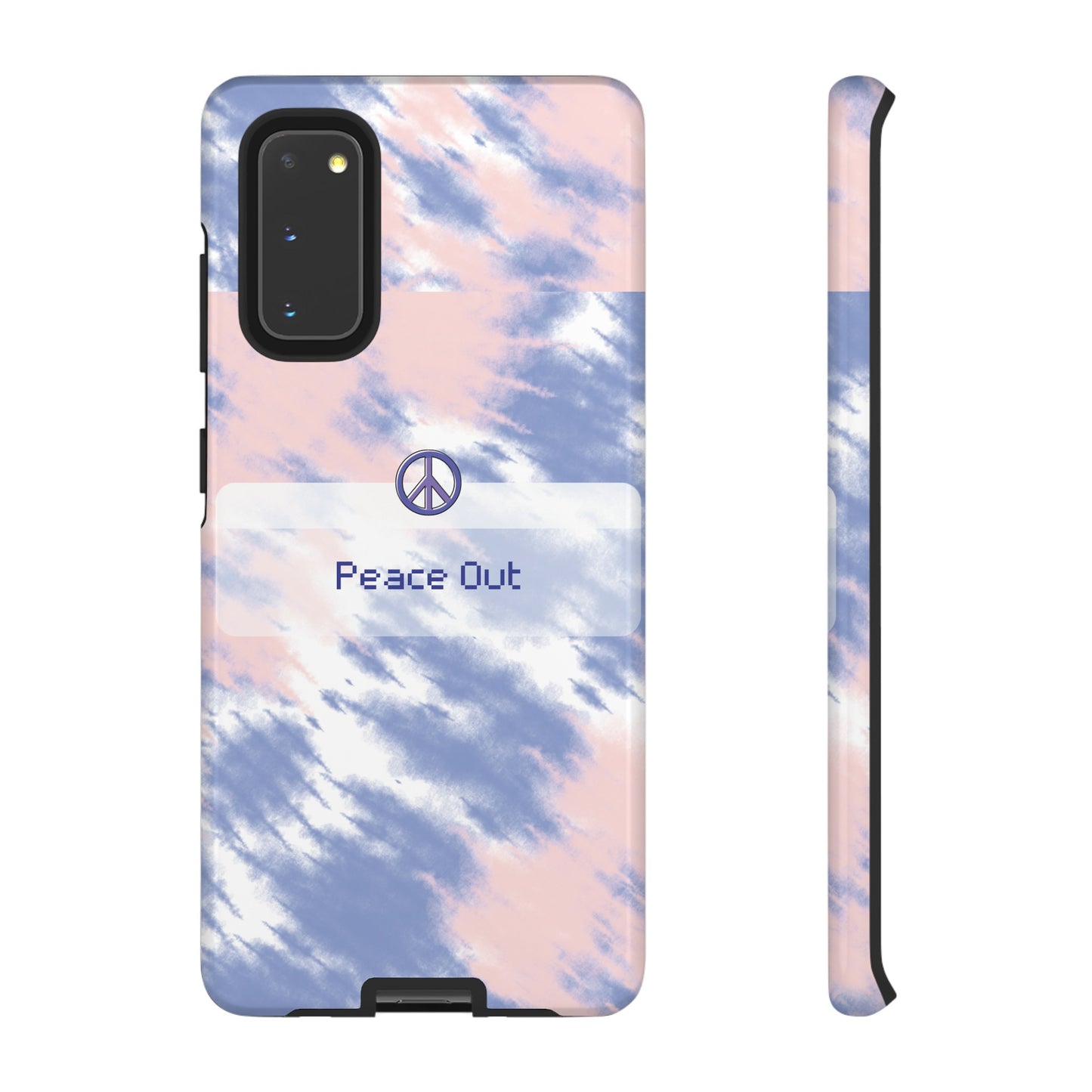 Peace Out Wallpaper Phone Case | iPhone 15 Plus/ Pro, 14, 13, 12| Google Pixel 7, Pro, 5| Samsung Galaxy S23 All Major Phone Models