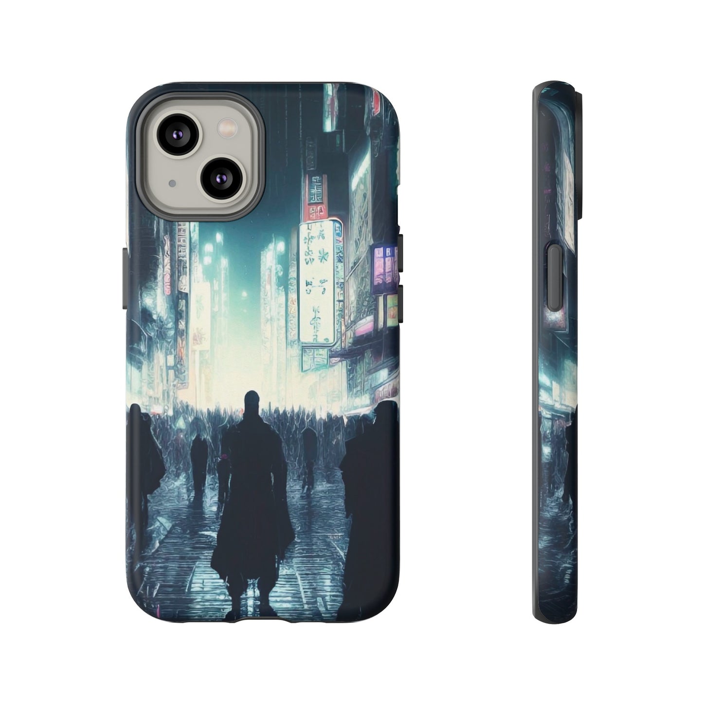 Strangers in the City Wallpaper Phone Case | iPhone 15 Plus/ Pro, 14, 13, 12| Google Pixel 7, Pro, 5| Samsung Galaxy S23 All Major Phone Models