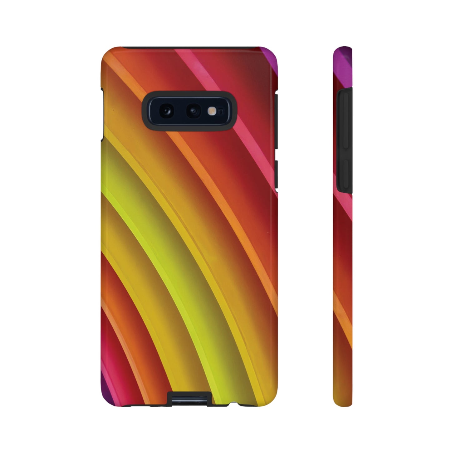 Curved Colourful Wallpaper Phone Case | iPhone 15 Plus/ Pro, 14, 13, 12| Google Pixel 7, Pro, 5| Samsung Galaxy S23 All Major Phone Models